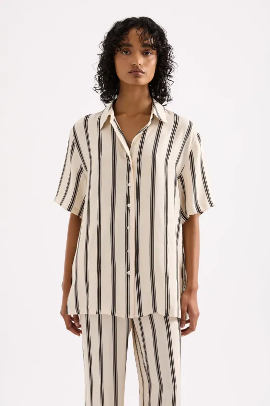 SHILOH STRIPE SHIRT sold by Nude Lucy