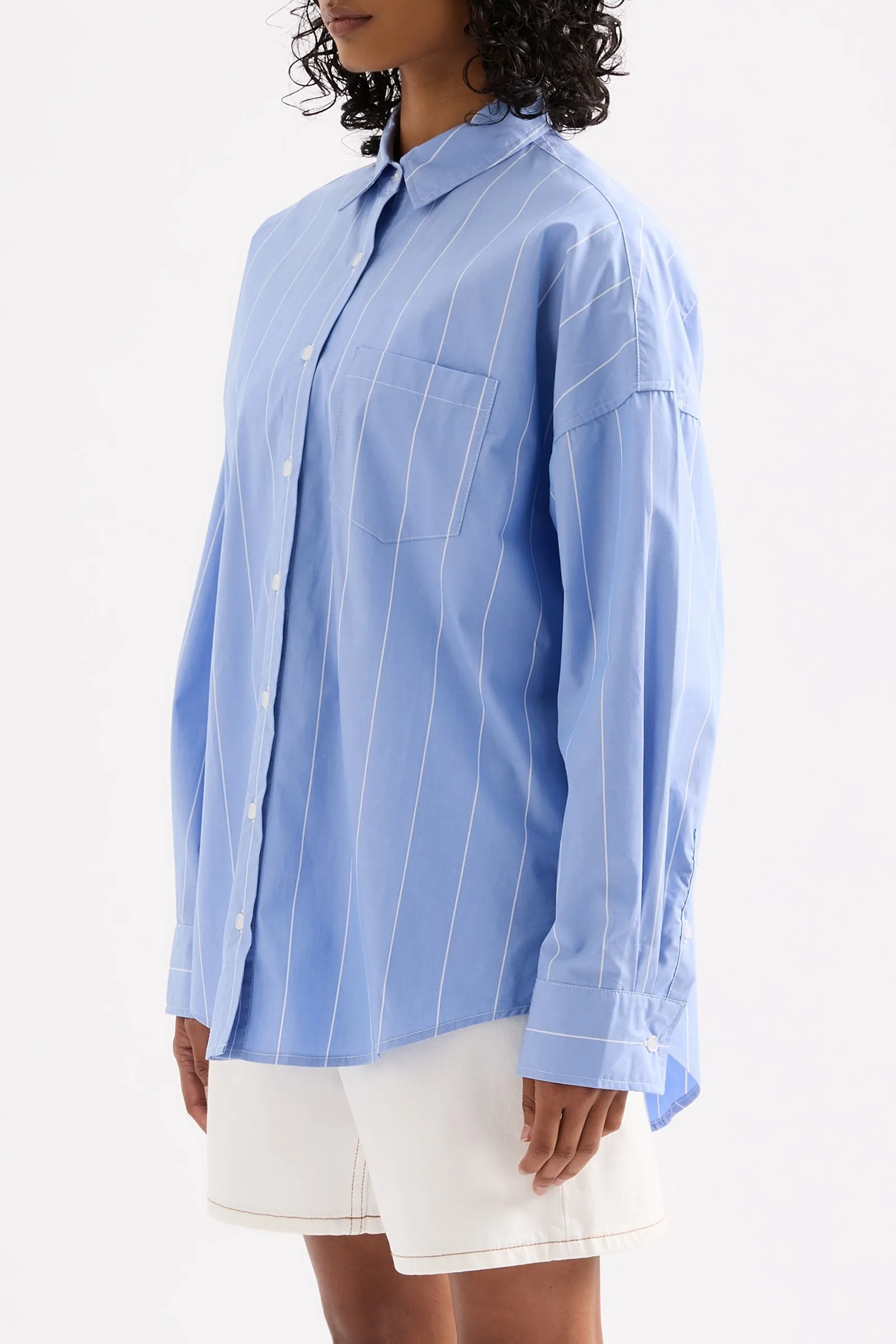 HARPER POPLIN SHIRT sold by Nude Lucy product image thumbnail 3