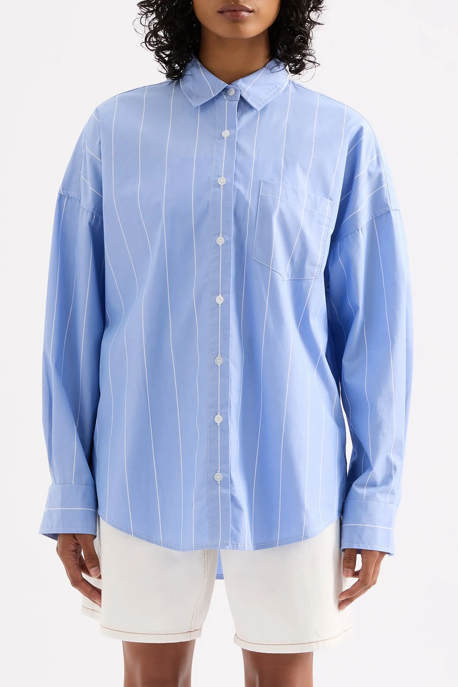 HARPER POPLIN SHIRT sold by Nude Lucy product image thumbnail 2