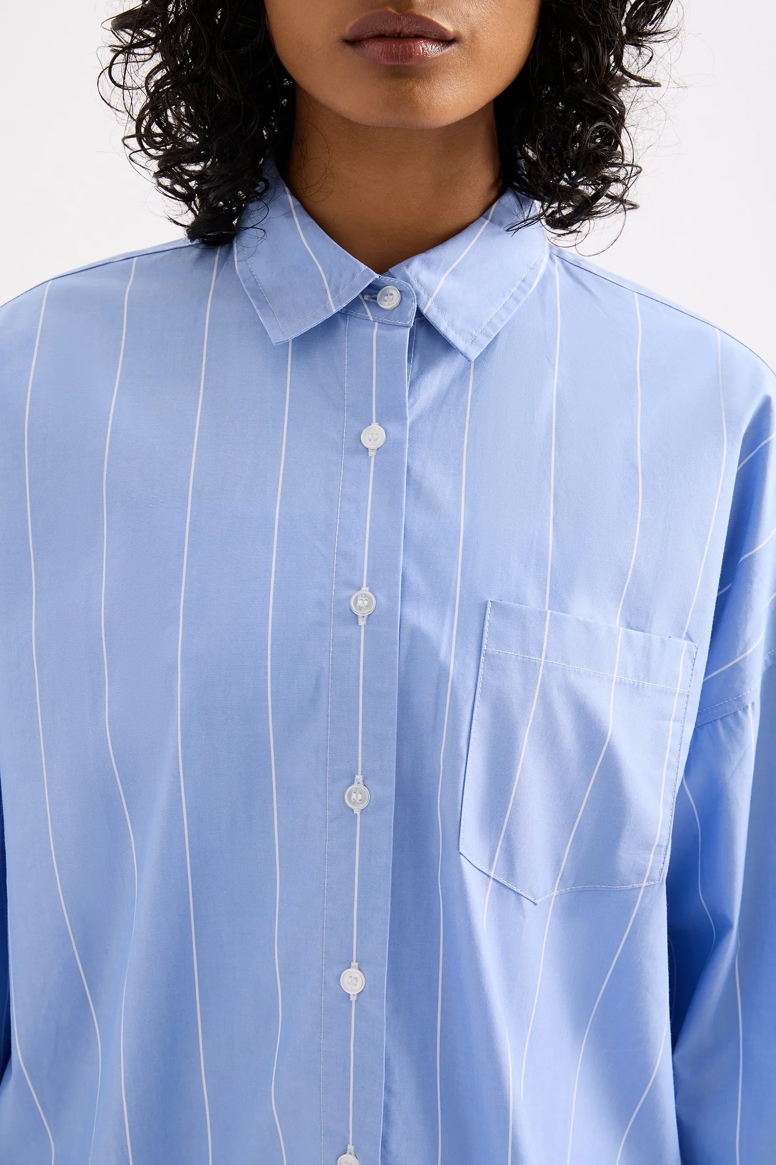 HARPER POPLIN SHIRT sold by Nude Lucy product image thumbnail 5