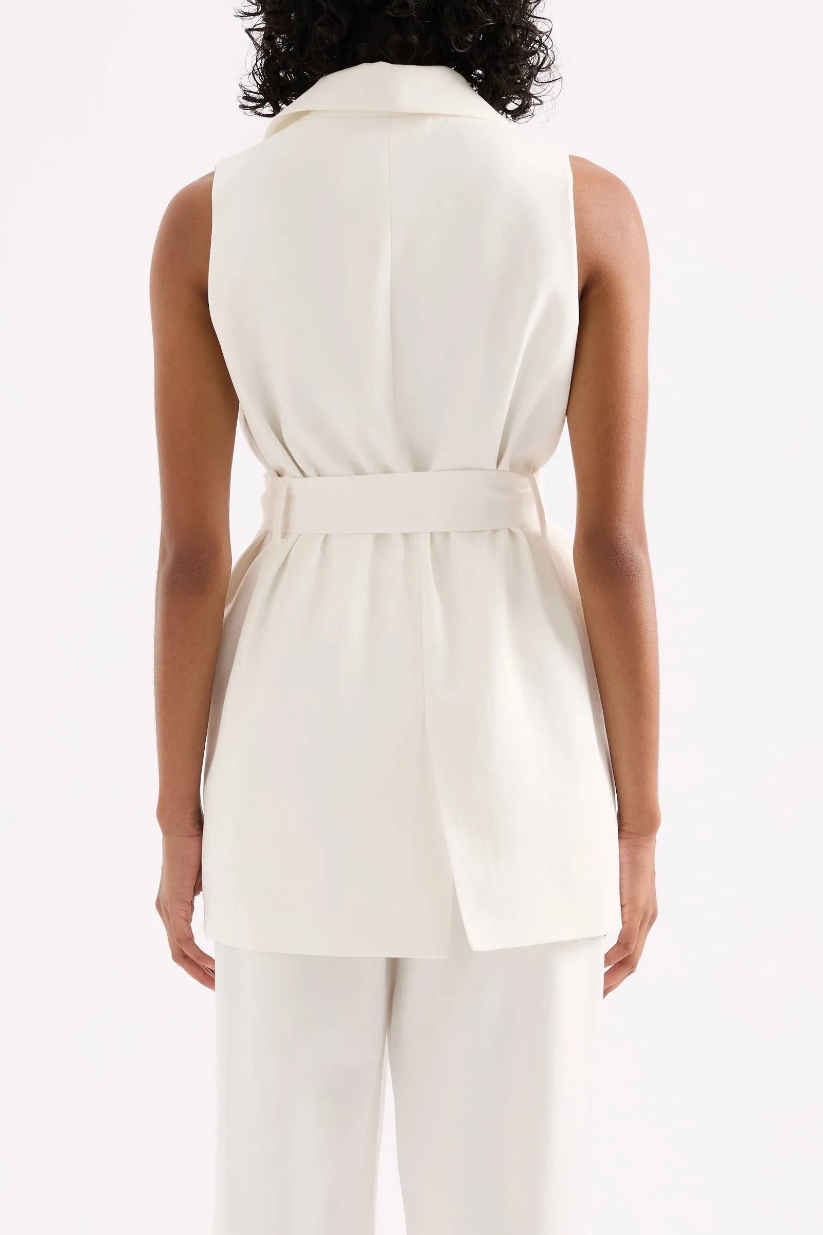 RIPLEY TAILORED VEST sold by Nude Lucy product image thumbnail 4