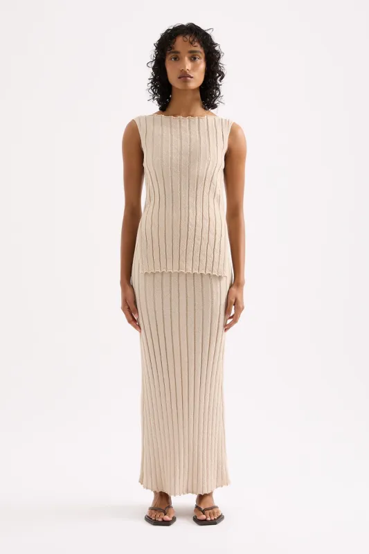 TAIYO KNIT SKIRT sold by Nude Lucy