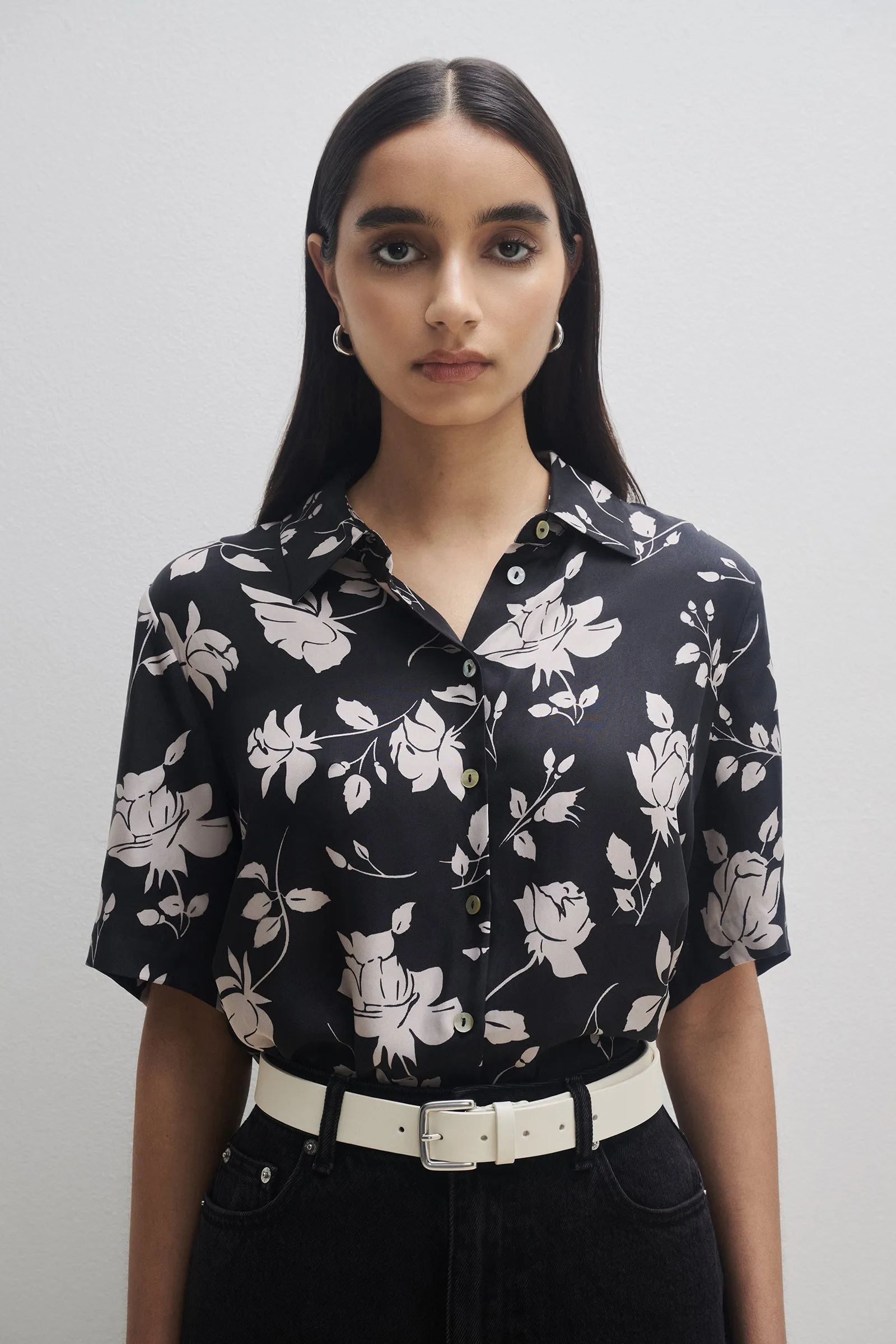 ALBA CUPRO SHIRT sold by Nude Lucy