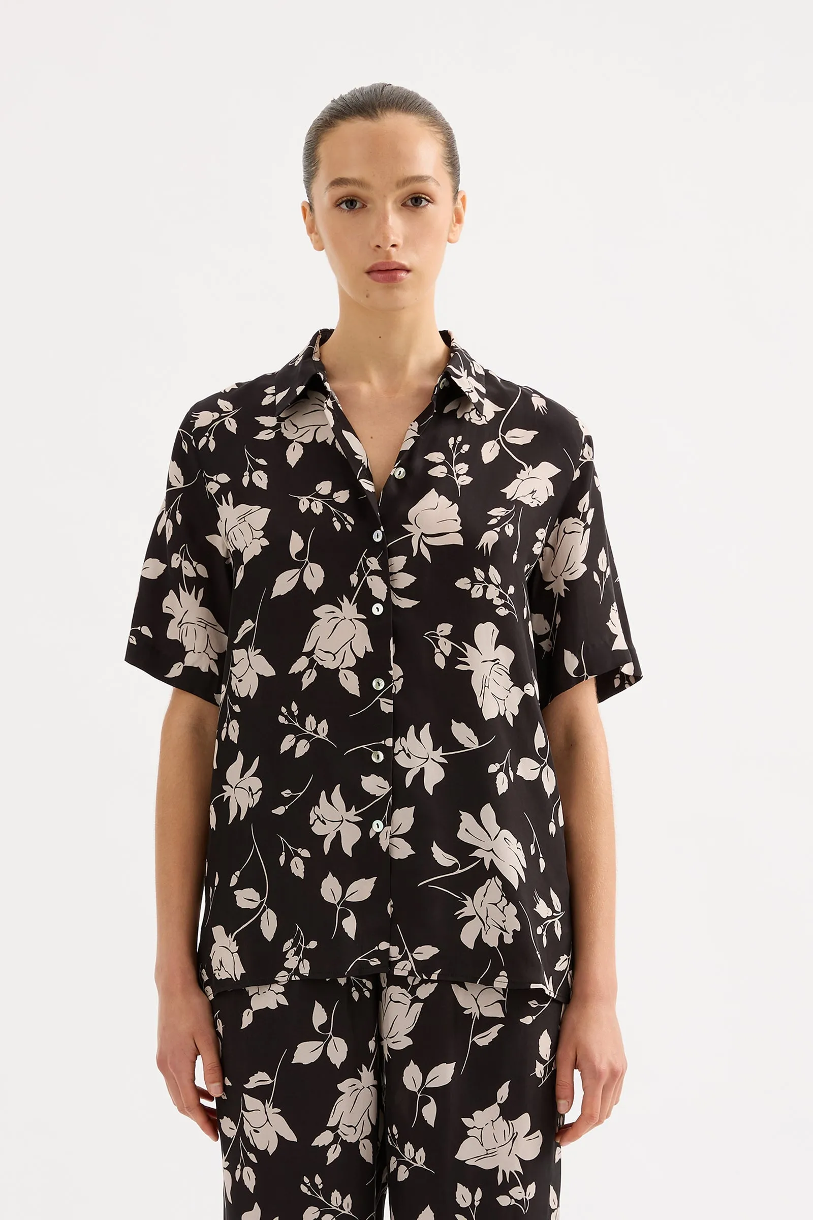 ALBA CUPRO SHIRT sold by Nude Lucy product image thumbnail 2
