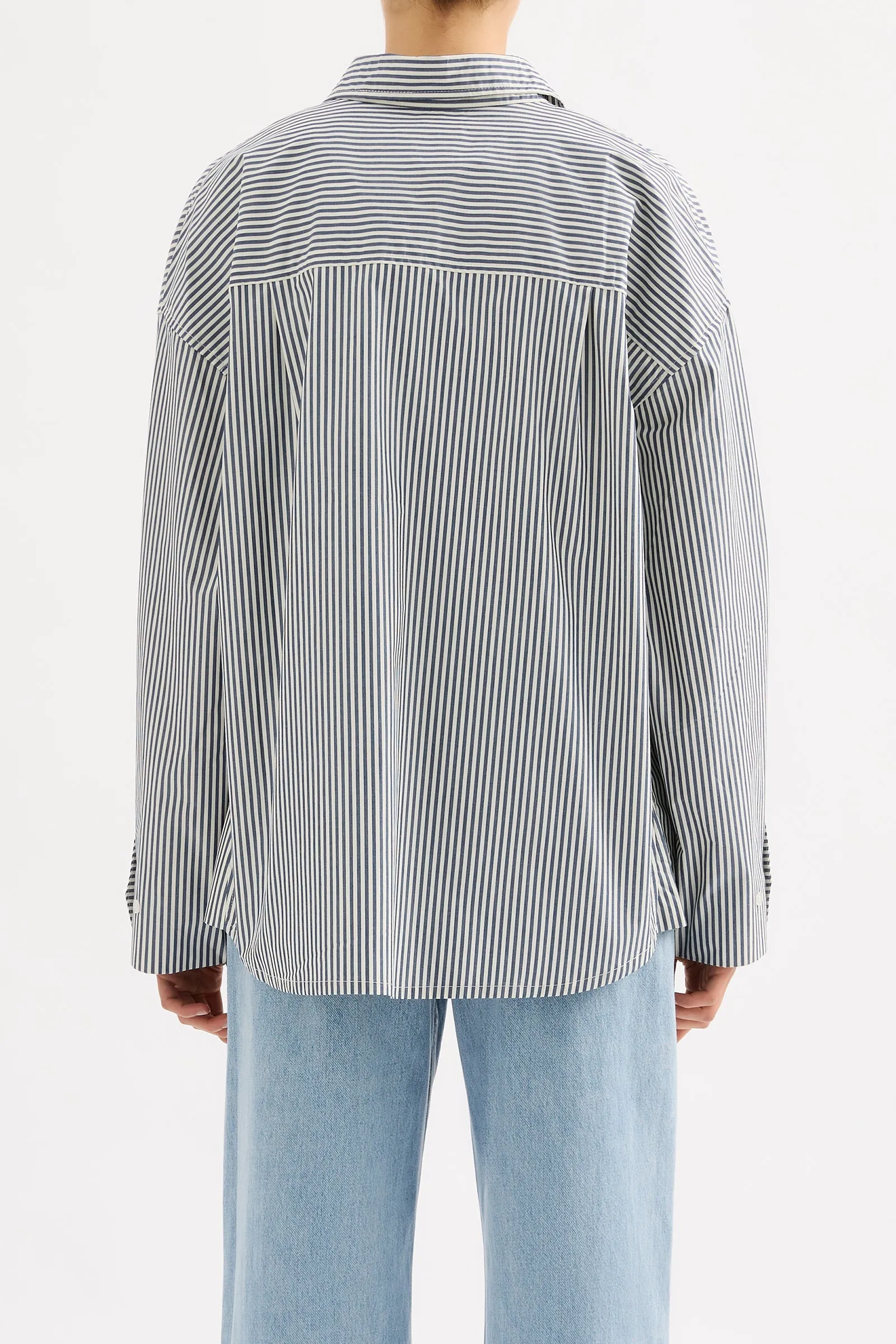 ORGANIC POPLIN SHIRT sold by Nude Lucy product image thumbnail 4