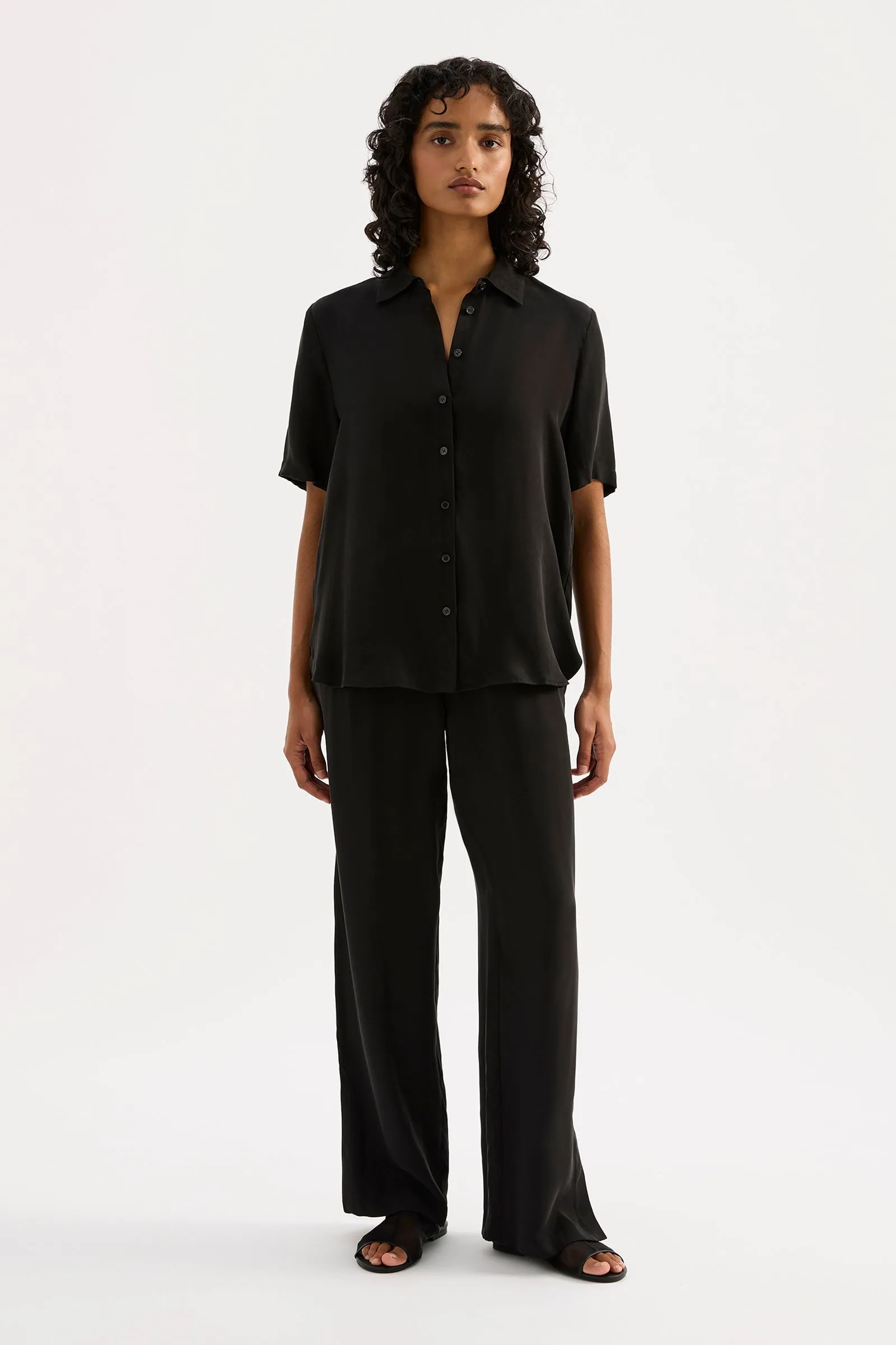 DARA CUPRO SHIRT sold by Nude Lucy product image thumbnail 5