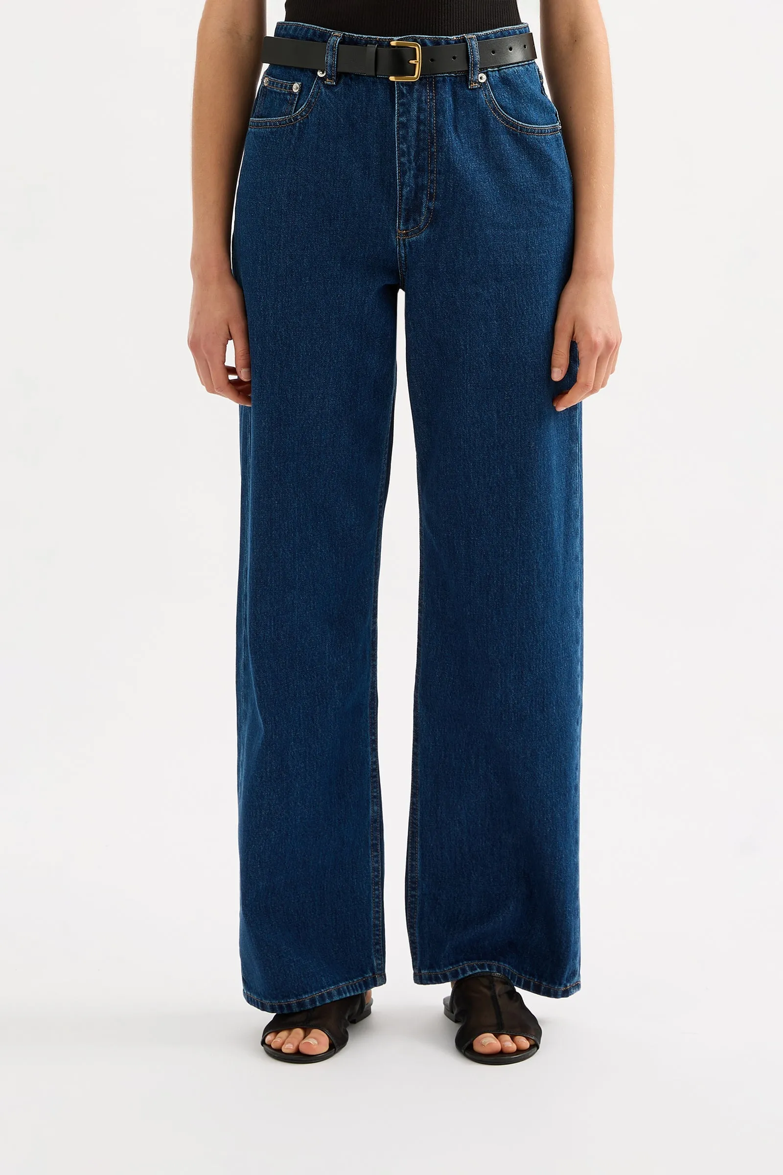 ORGANIC RELAXED LEG JEAN sold by Nude Lucy product image thumbnail 2