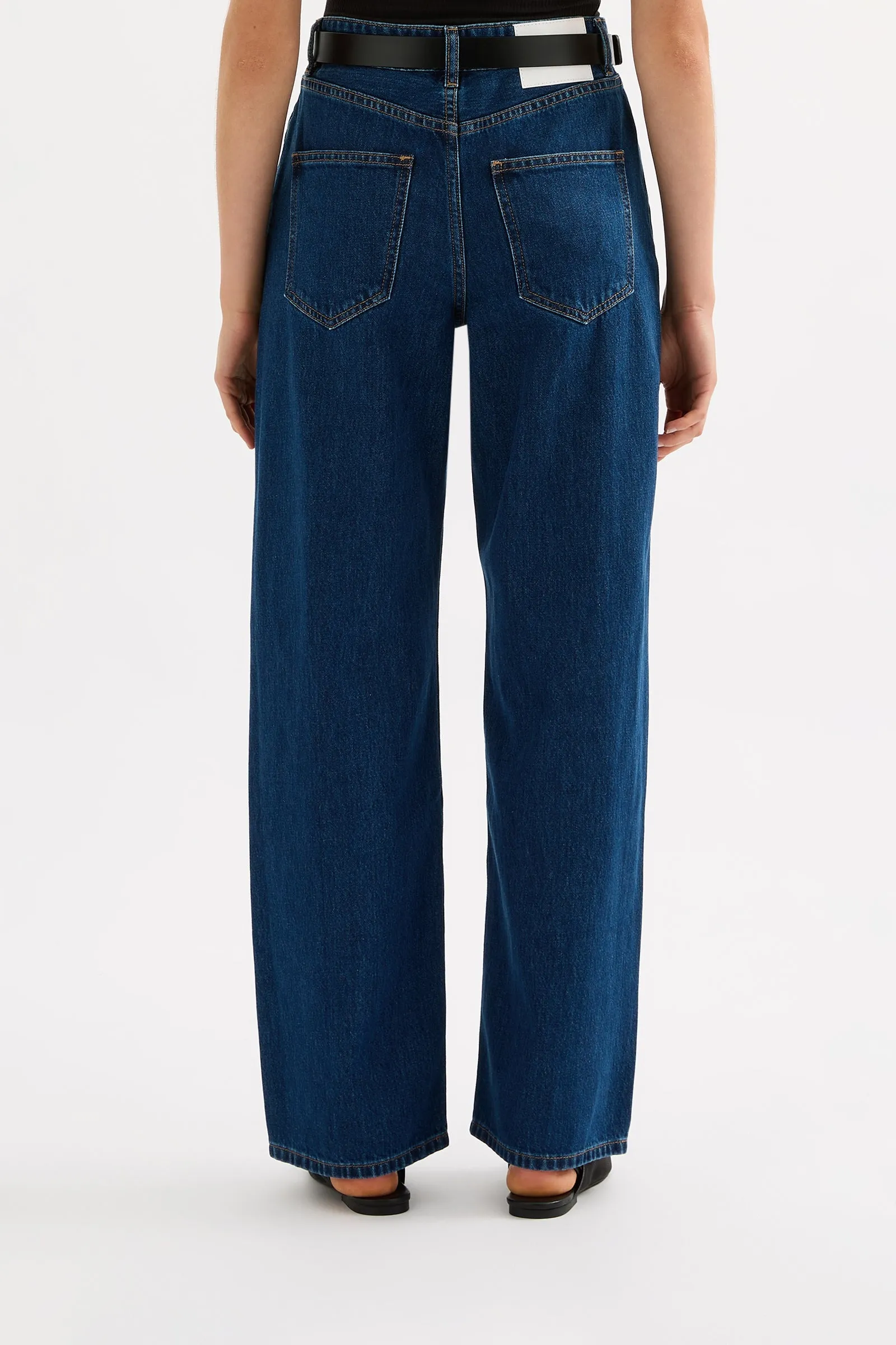 ORGANIC RELAXED LEG JEAN sold by Nude Lucy product image thumbnail 4