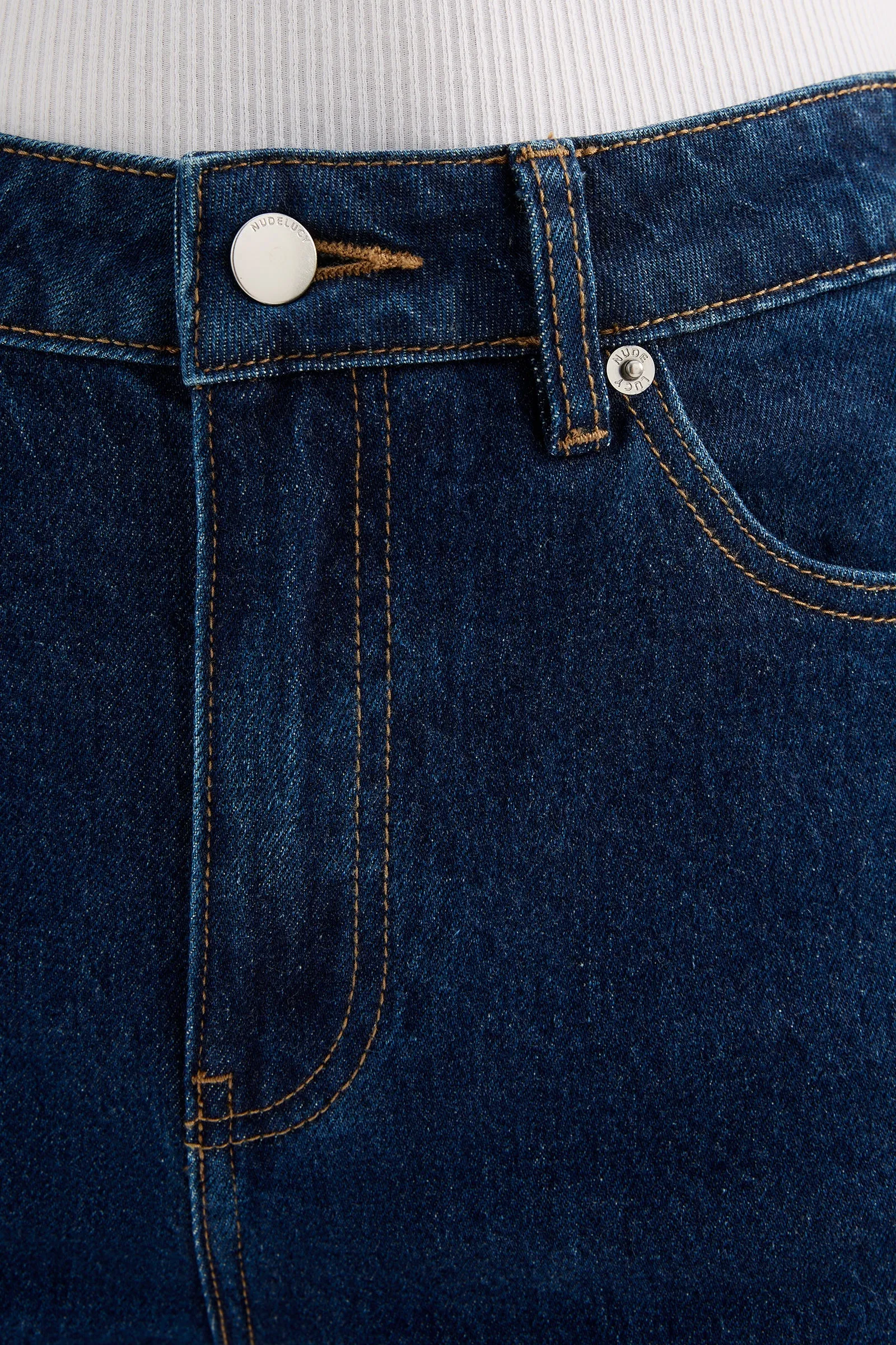 ORGANIC STRETCH WIDE LEG JEAN sold by Nude Lucy product image thumbnail 5