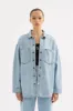ORGANIC DENIM OVERSHIRT sold by Nude Lucy
