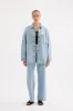 ORGANIC DENIM OVERSHIRT sold by Nude Lucy