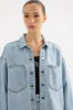 ORGANIC DENIM OVERSHIRT sold by Nude Lucy
