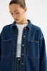 ORGANIC DENIM OVERSHIRT sold by Nude Lucy
