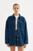 ORGANIC DENIM OVERSHIRT sold by Nude Lucy