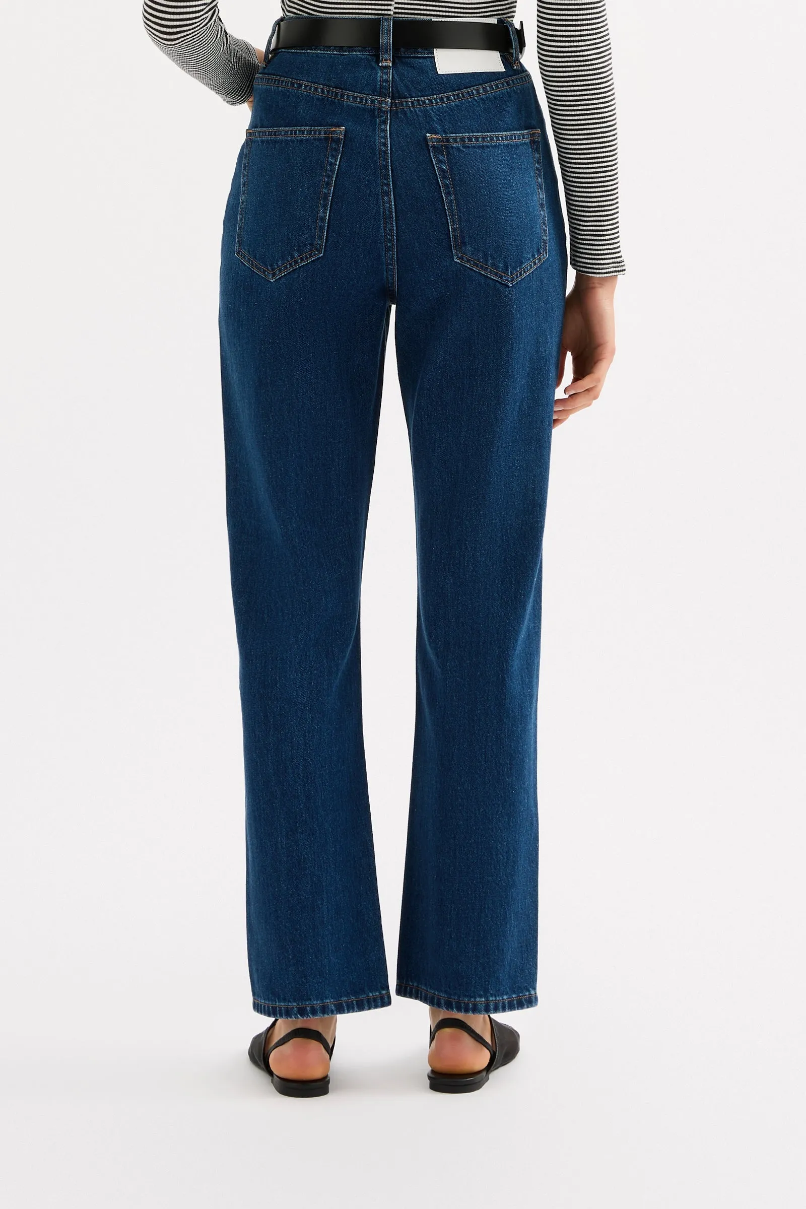 ORGANIC STRAIGHT LEG JEAN sold by Nude Lucy product image thumbnail 4