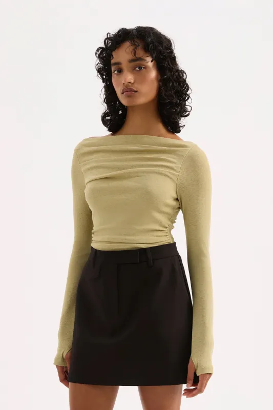 ZIEL OFF SHOULDER TOP sold by Nude Lucy