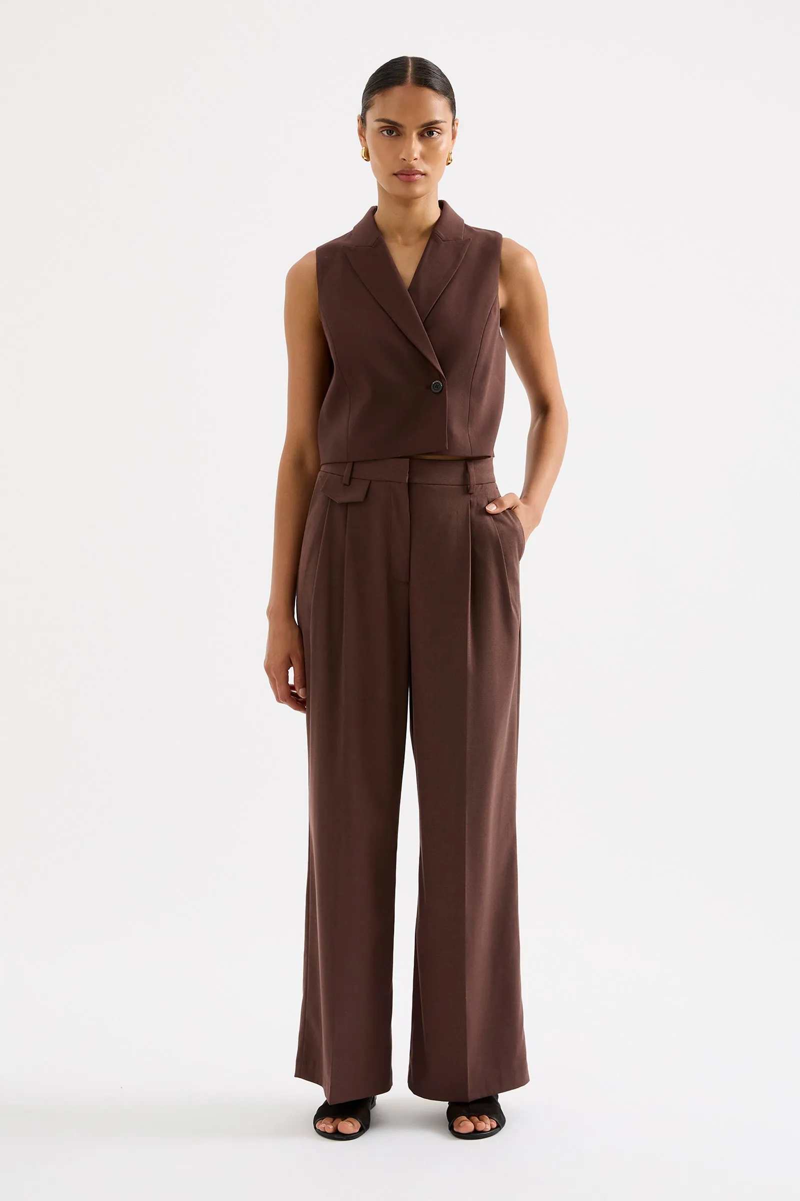 EASTON TAILORED PANT sold by Nude Lucy