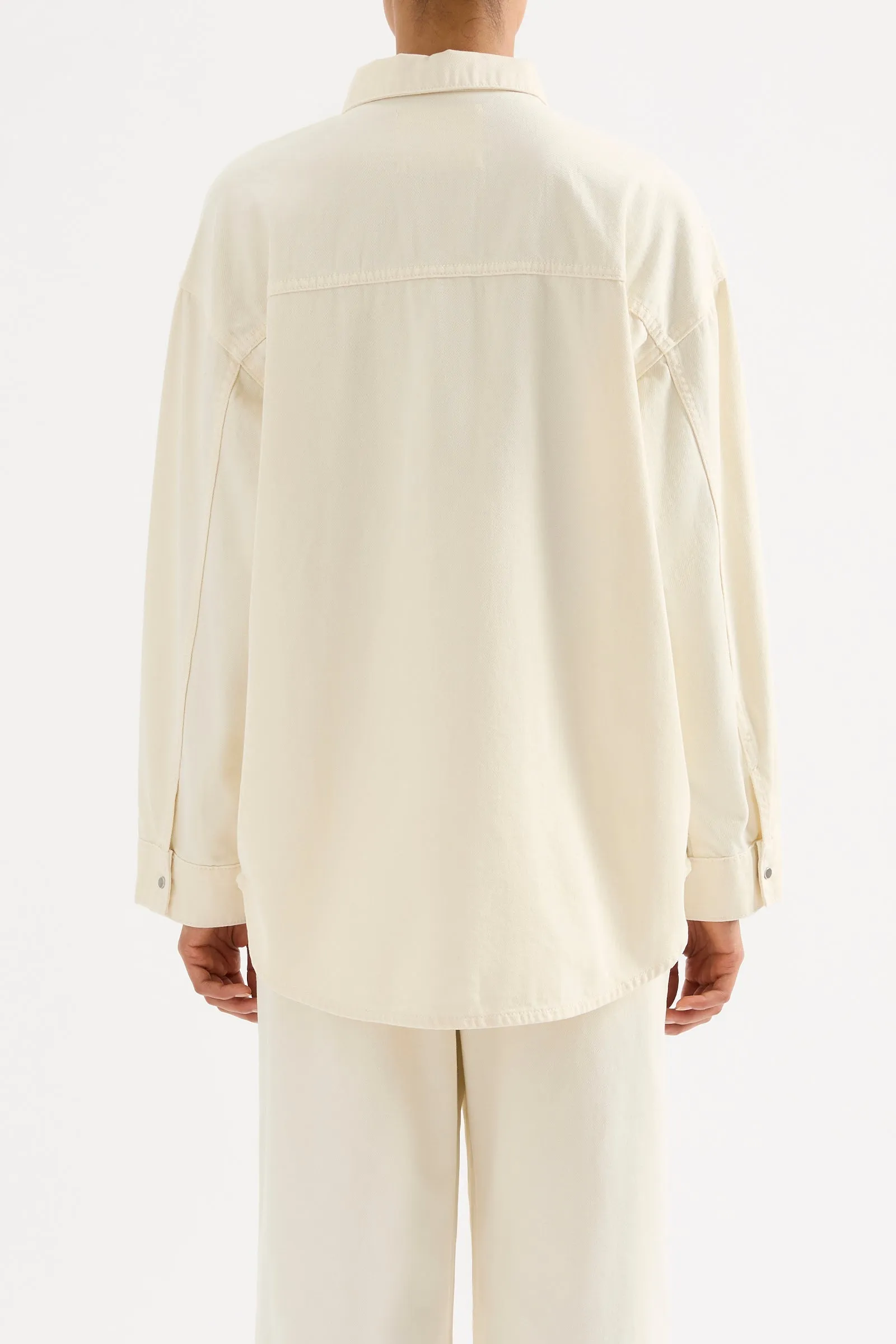 ESME DENIM OVERSHIRT sold by Nude Lucy product image thumbnail 4