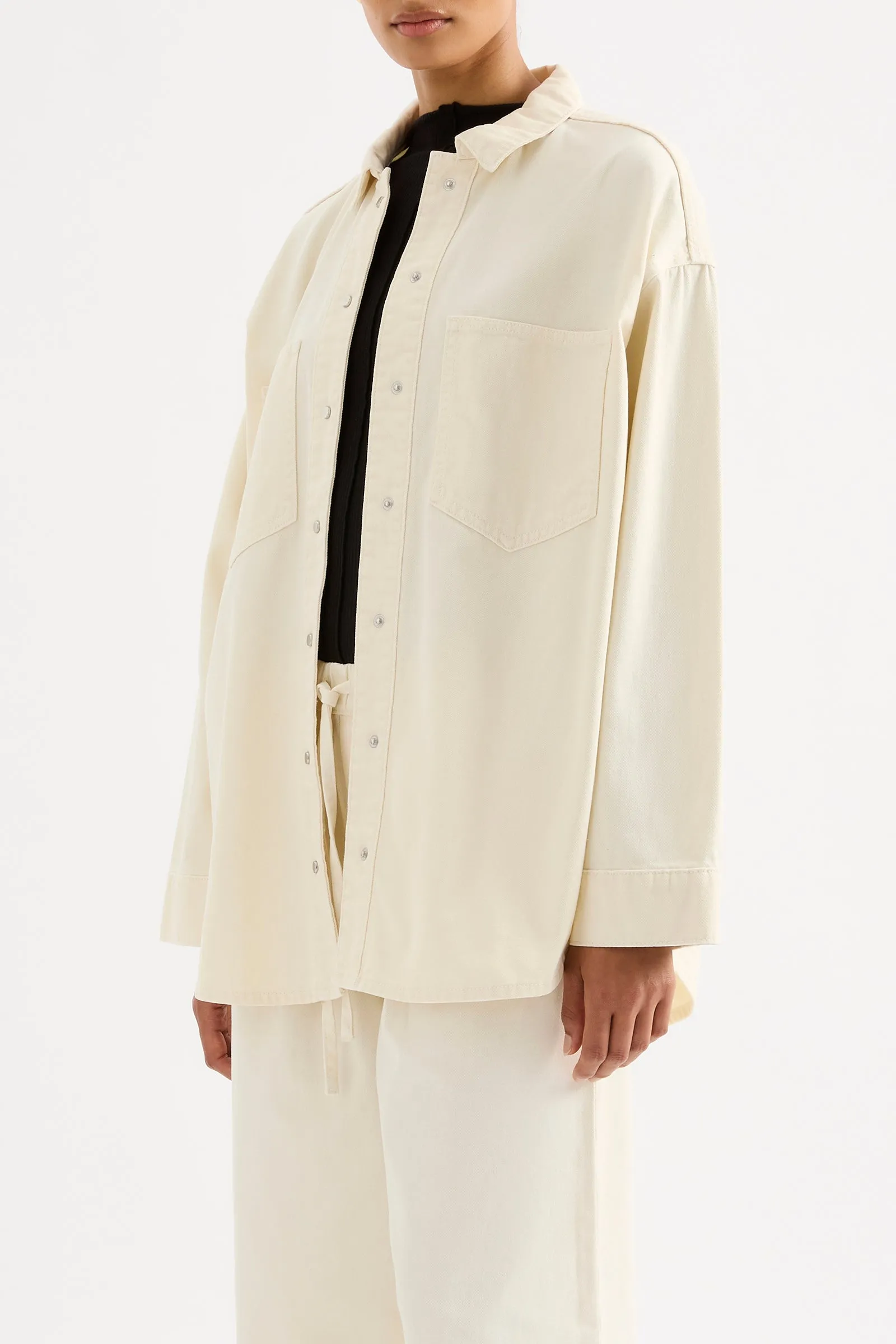 ESME DENIM OVERSHIRT sold by Nude Lucy product image thumbnail 3