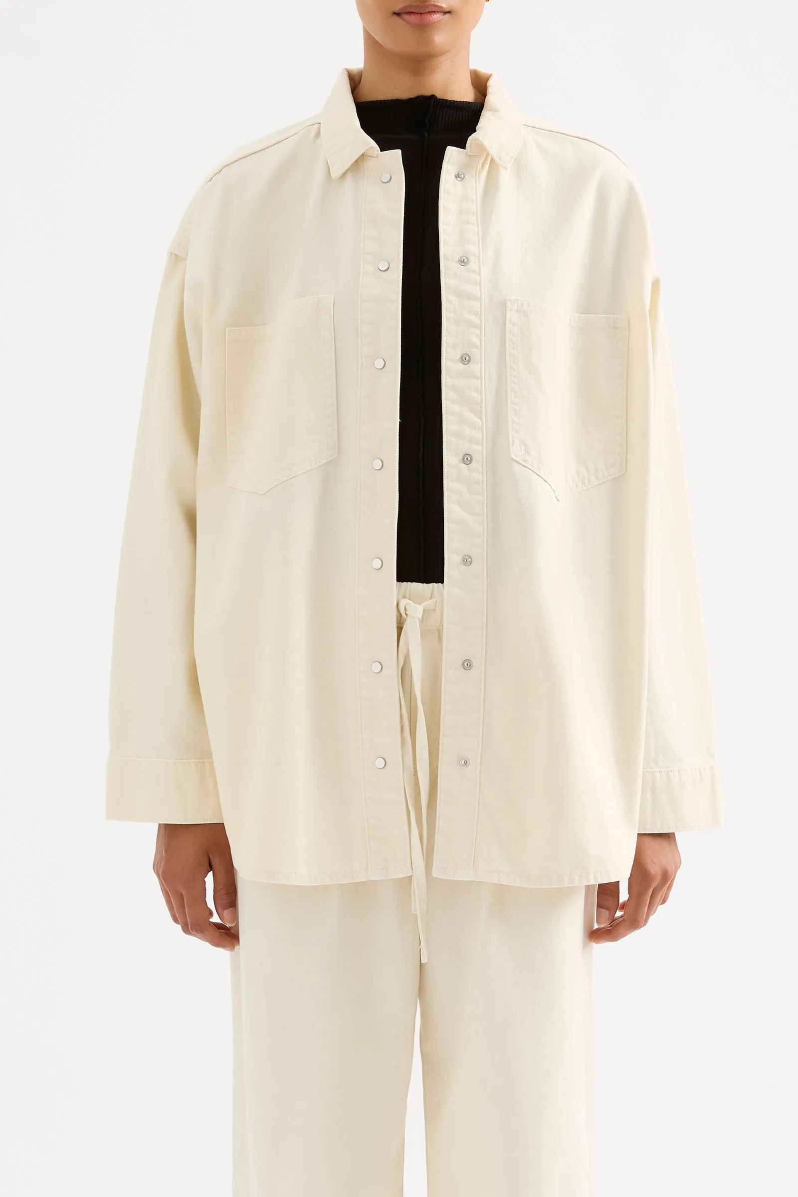 ESME DENIM OVERSHIRT sold by Nude Lucy product image thumbnail 2