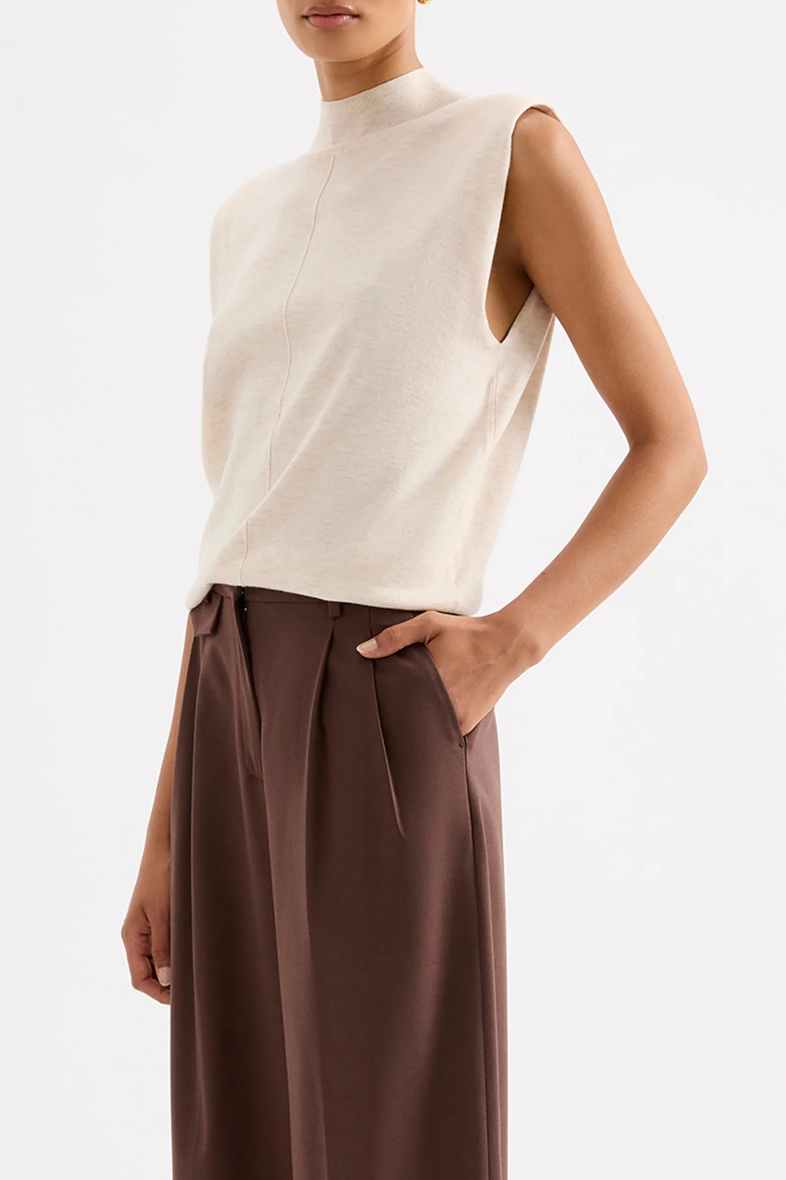 RAE KNIT TANK sold by Nude Lucy product image thumbnail 4