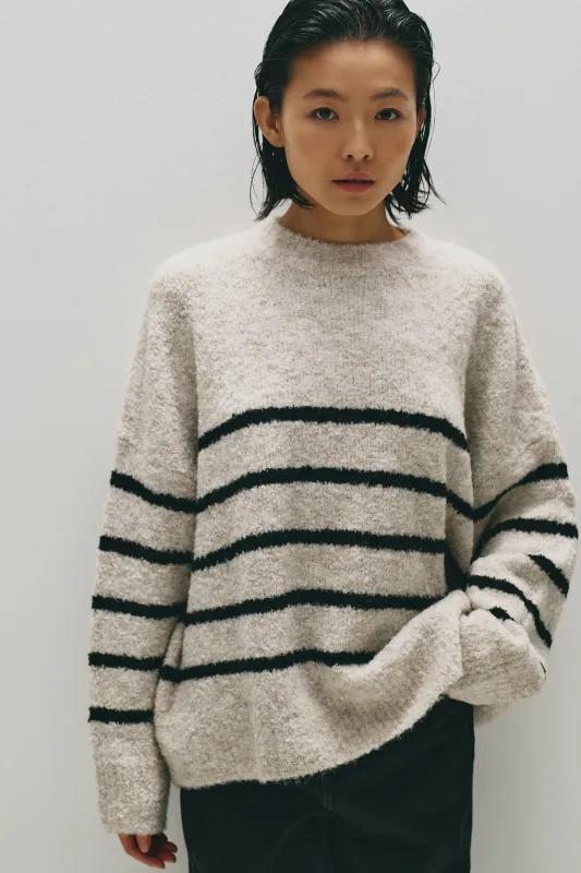ELIAS STRIPE KNIT sold by Nude Lucy
