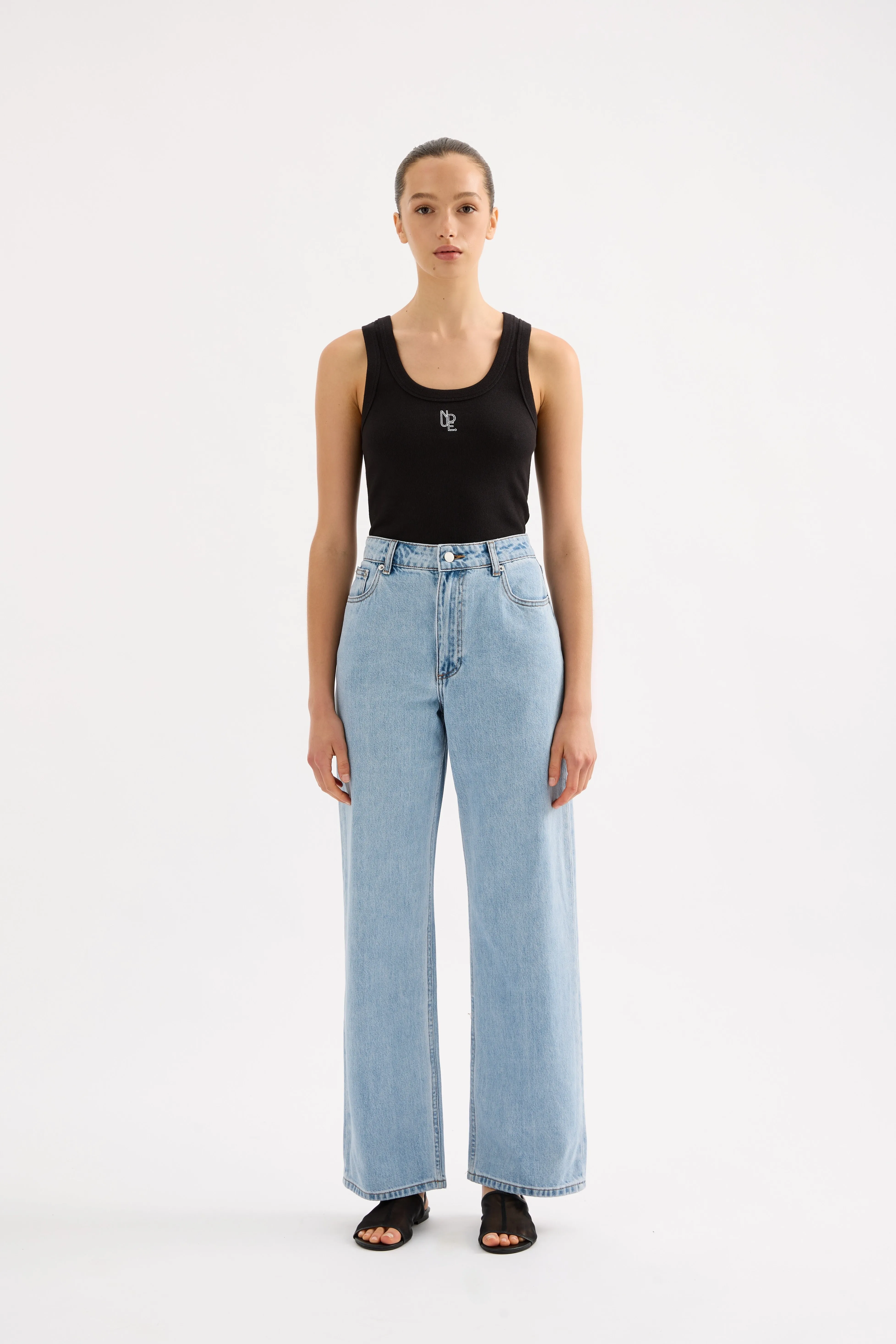 ORGANIC EMBLEM SINGLET sold by Nude Lucy product image thumbnail 4