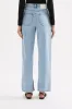 ORGANIC SPLIT HEM JEAN sold by Nude Lucy