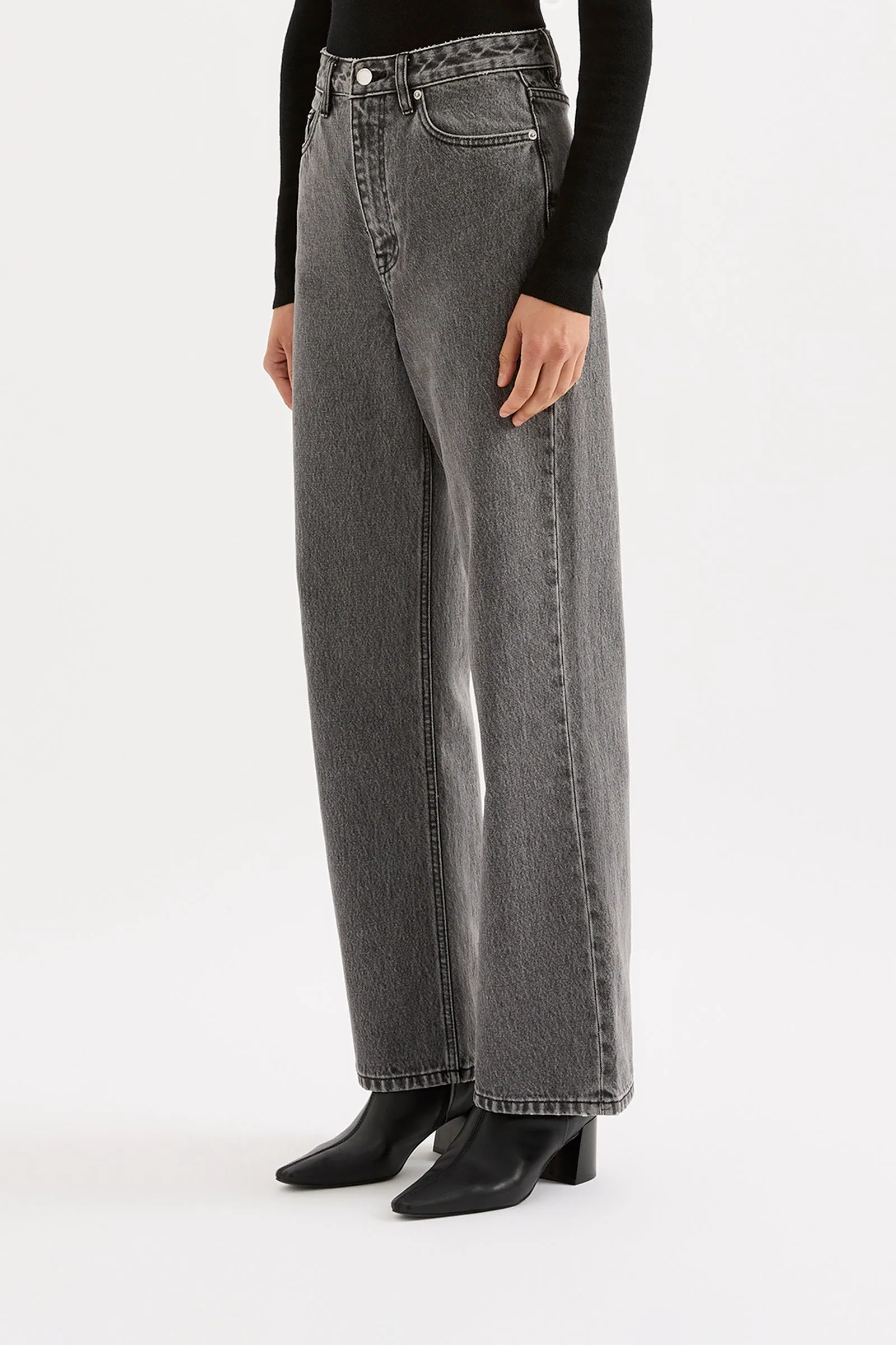 ORGANIC RELAXED LEG JEAN sold by Nude Lucy product image thumbnail 3