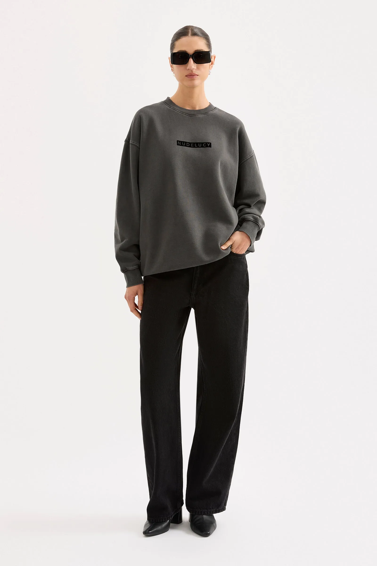 NUDE LUCY OVERSIZED SWEAT sold by Nude Lucy