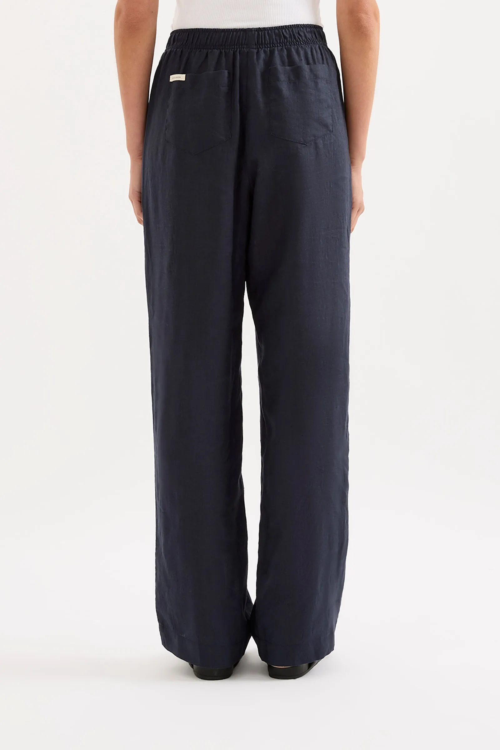 LOUNGE LINEN PANT sold by Nude Lucy product image thumbnail 4