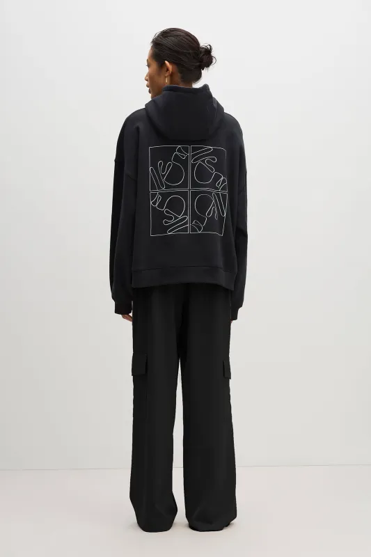 NUDE SIGNATURE HOODIE sold by Nude Lucy