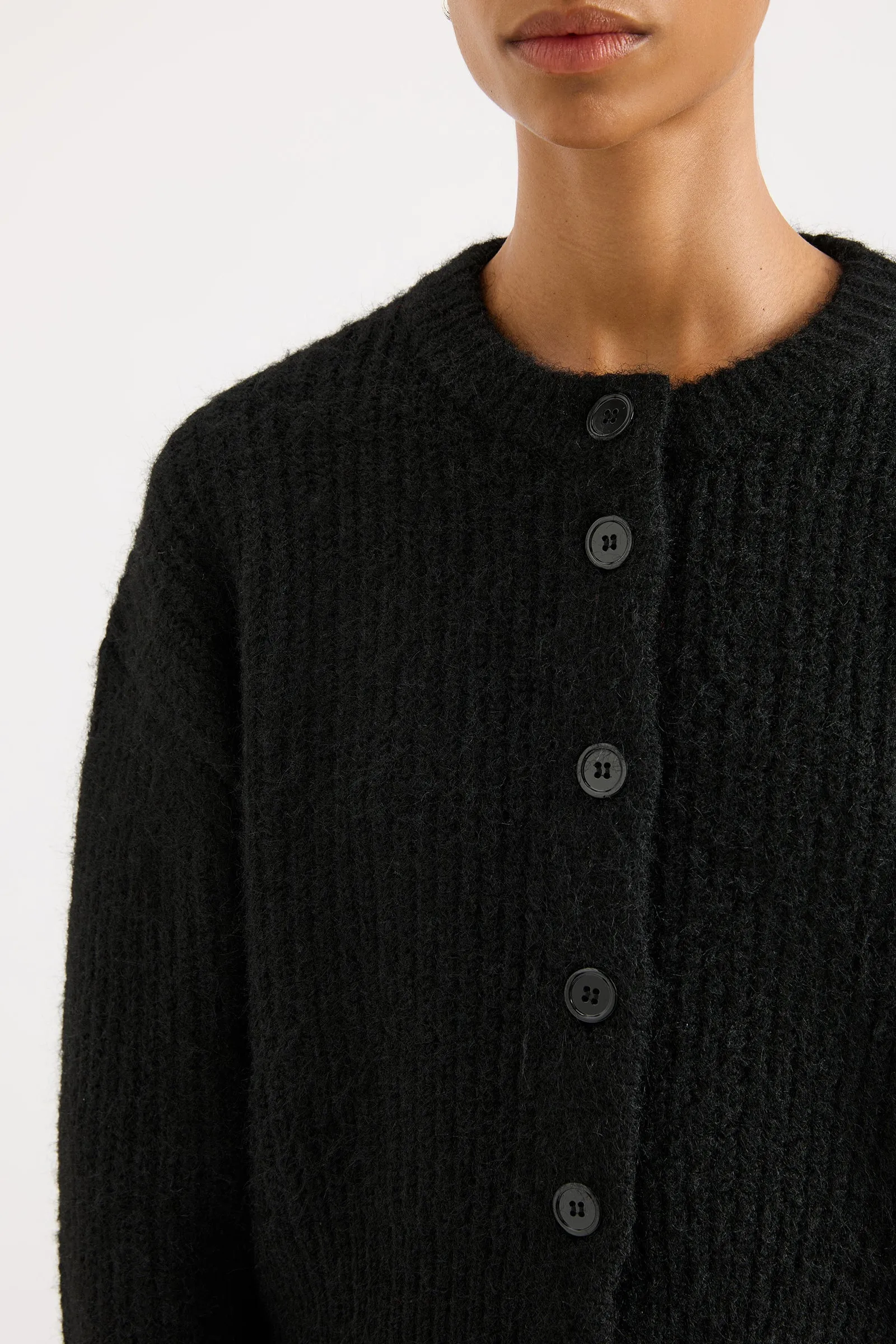 NIXON CROPPED CARDIGAN sold by Nude Lucy product image thumbnail 5