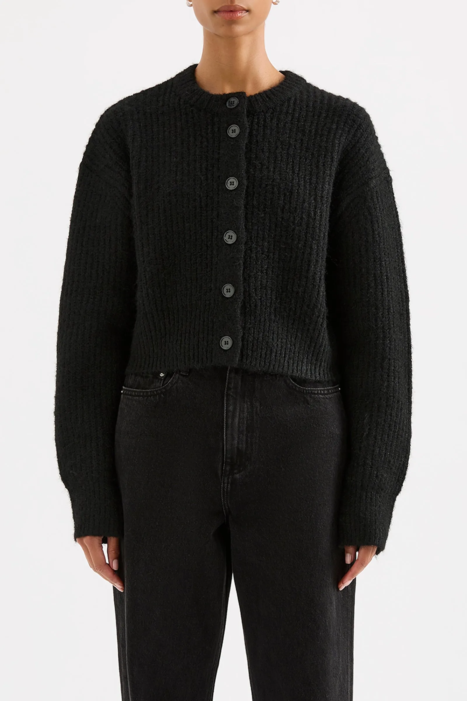 NIXON CROPPED CARDIGAN sold by Nude Lucy product image thumbnail 2