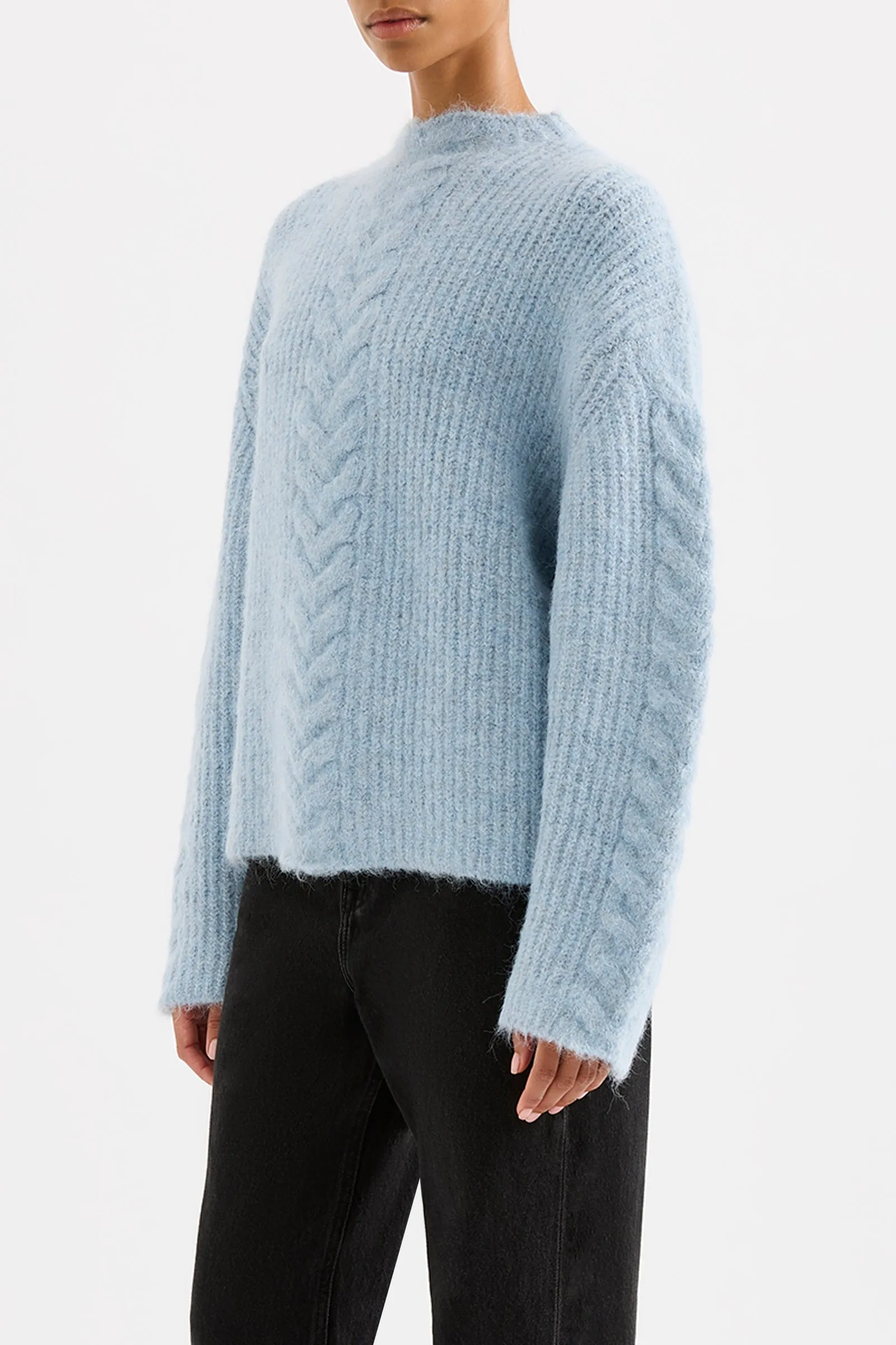 PAIGE CABLE KNIT sold by Nude Lucy product image thumbnail 4