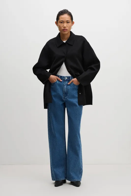 LEVI WOOL COAT sold by Nude Lucy