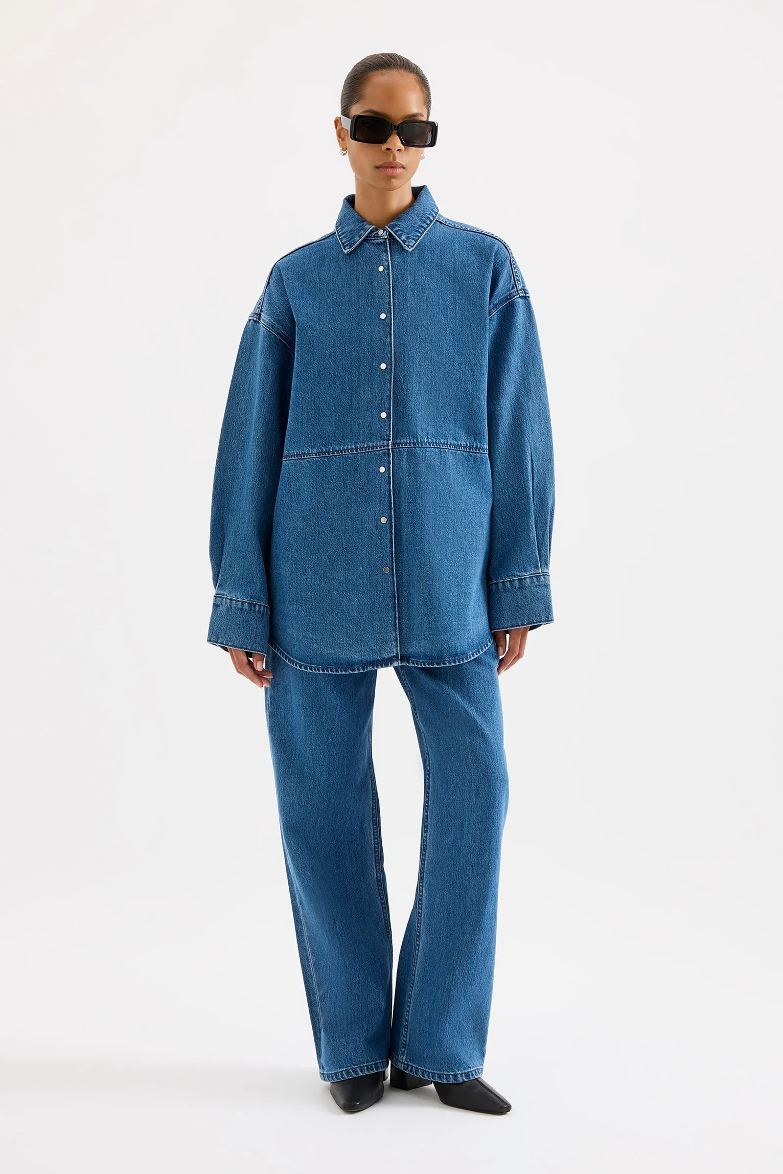 OTIS ORGANIC DENIM JACKET sold by Nude Lucy product image thumbnail 2