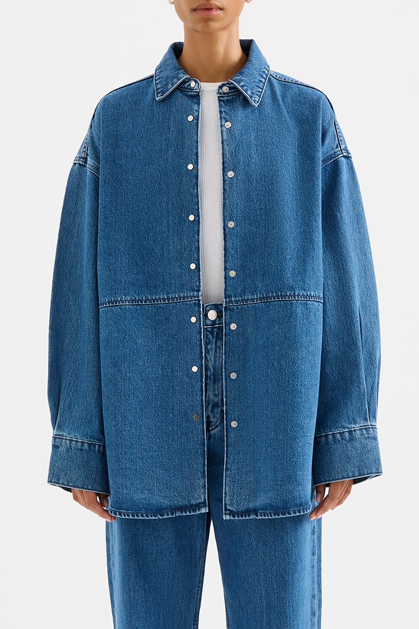 OTIS ORGANIC DENIM JACKET sold by Nude Lucy product image thumbnail 3