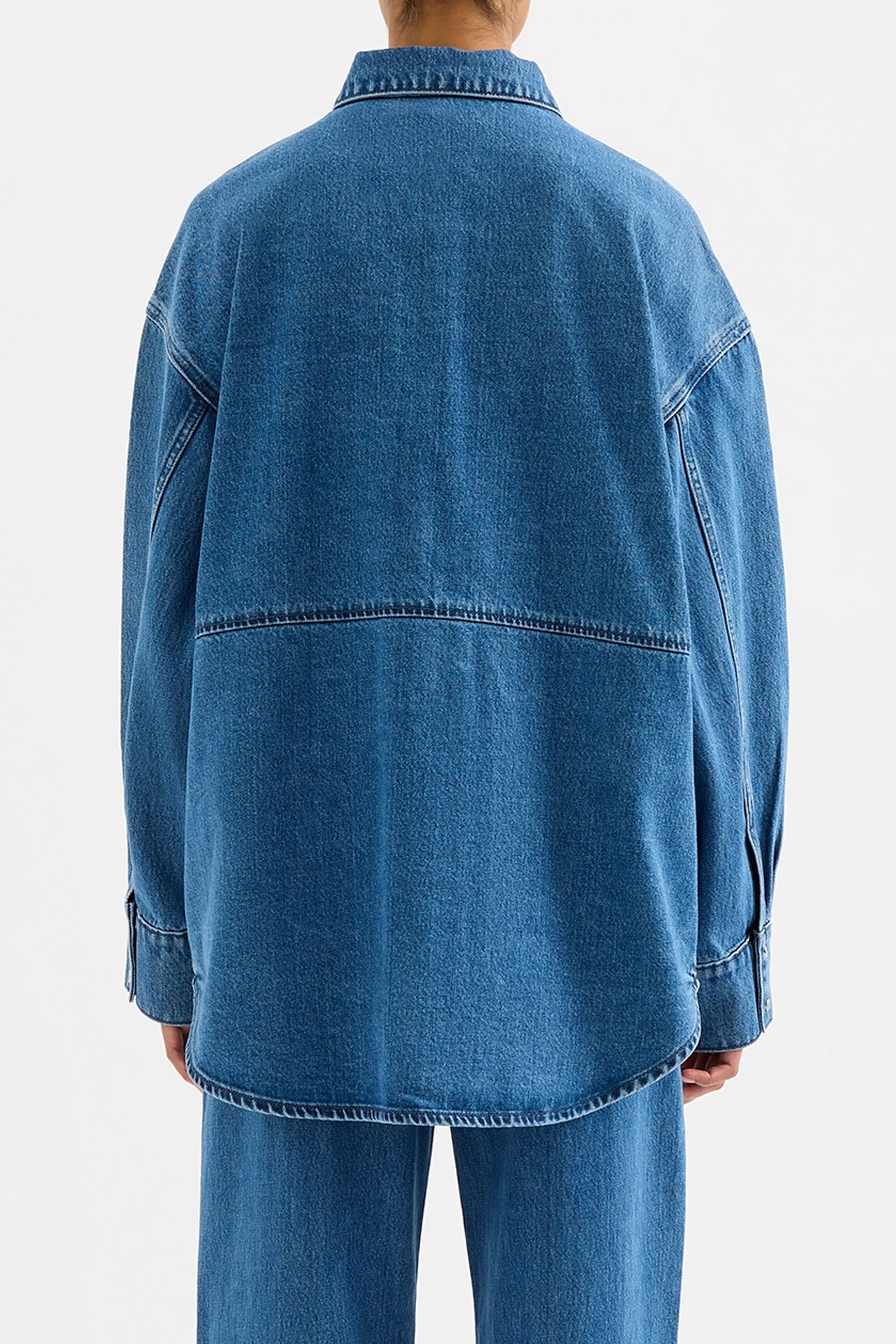 OTIS ORGANIC DENIM JACKET sold by Nude Lucy product image thumbnail 5