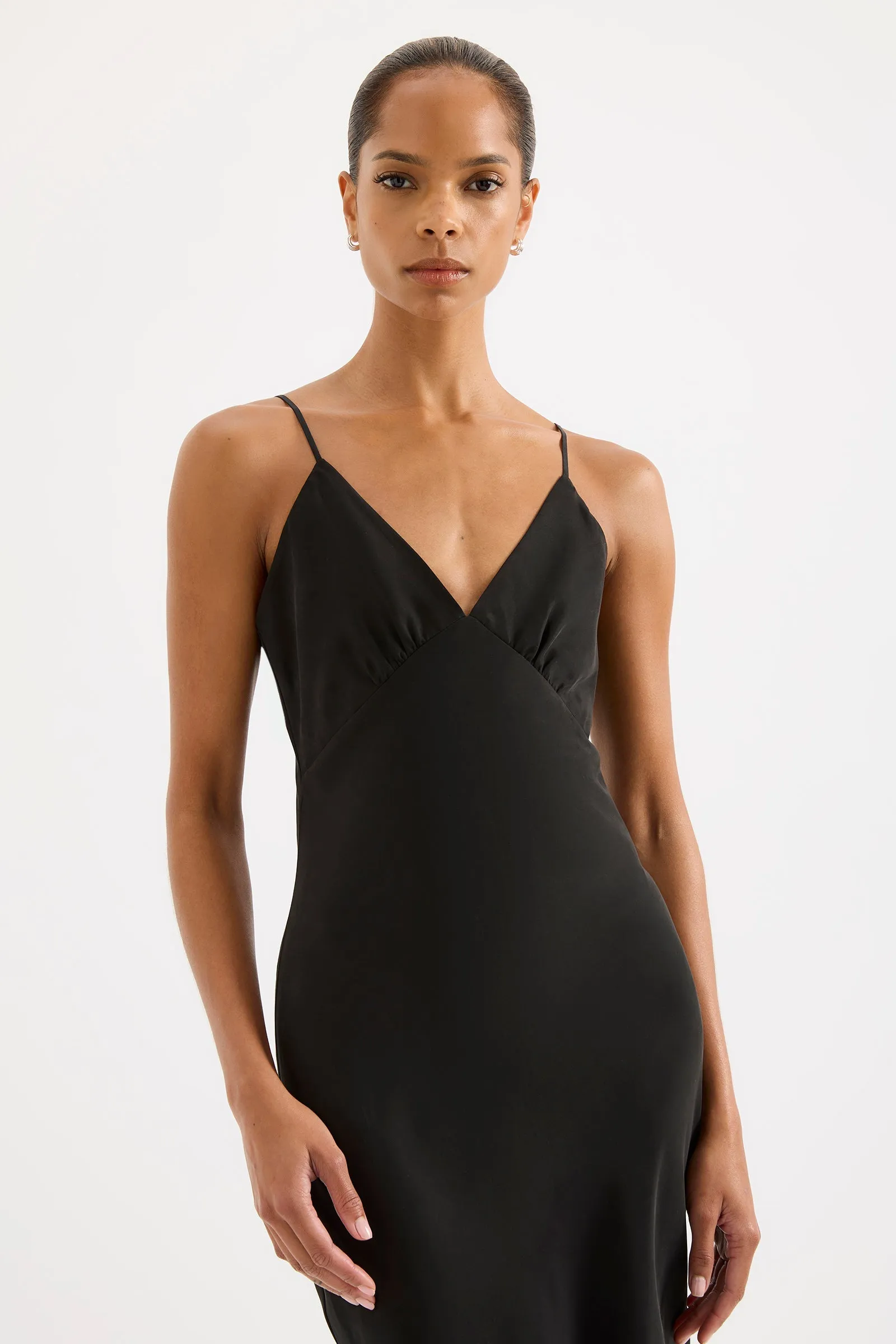 RIKA CUPRO SLIP DRESS sold by Nude Lucy product image thumbnail 4