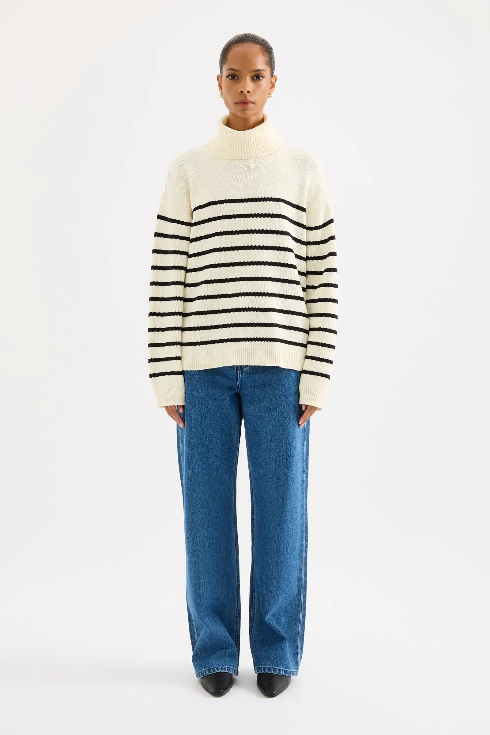 PERRI TURTLENECK KNIT sold by Nude Lucy product image thumbnail 2