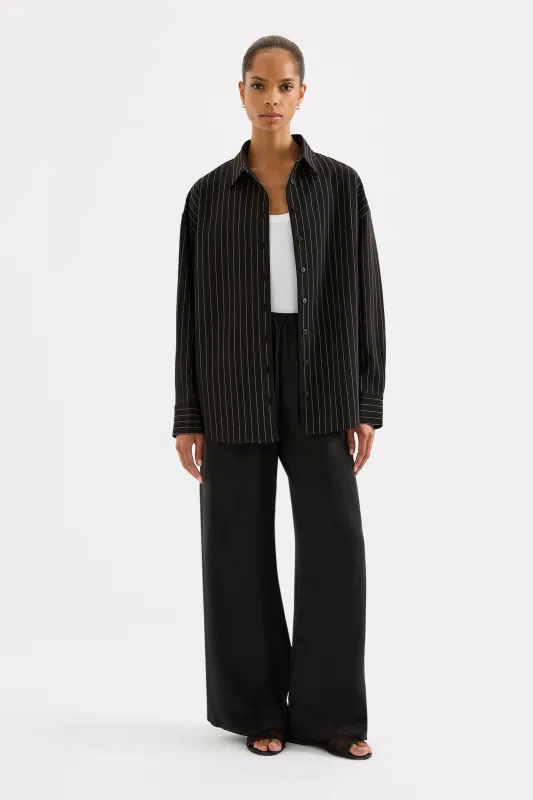 MAEVE PINSTRIPE SHIRT sold by Nude Lucy