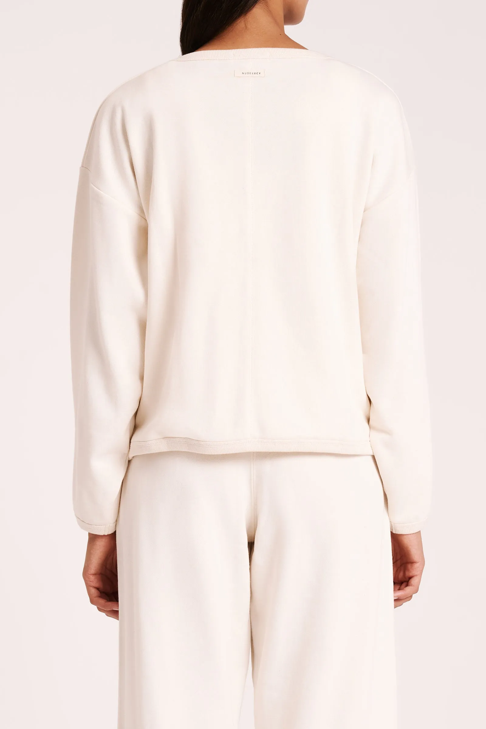 LOUNGE FLEECE CARDIGAN sold by Nude Lucy product image thumbnail 4