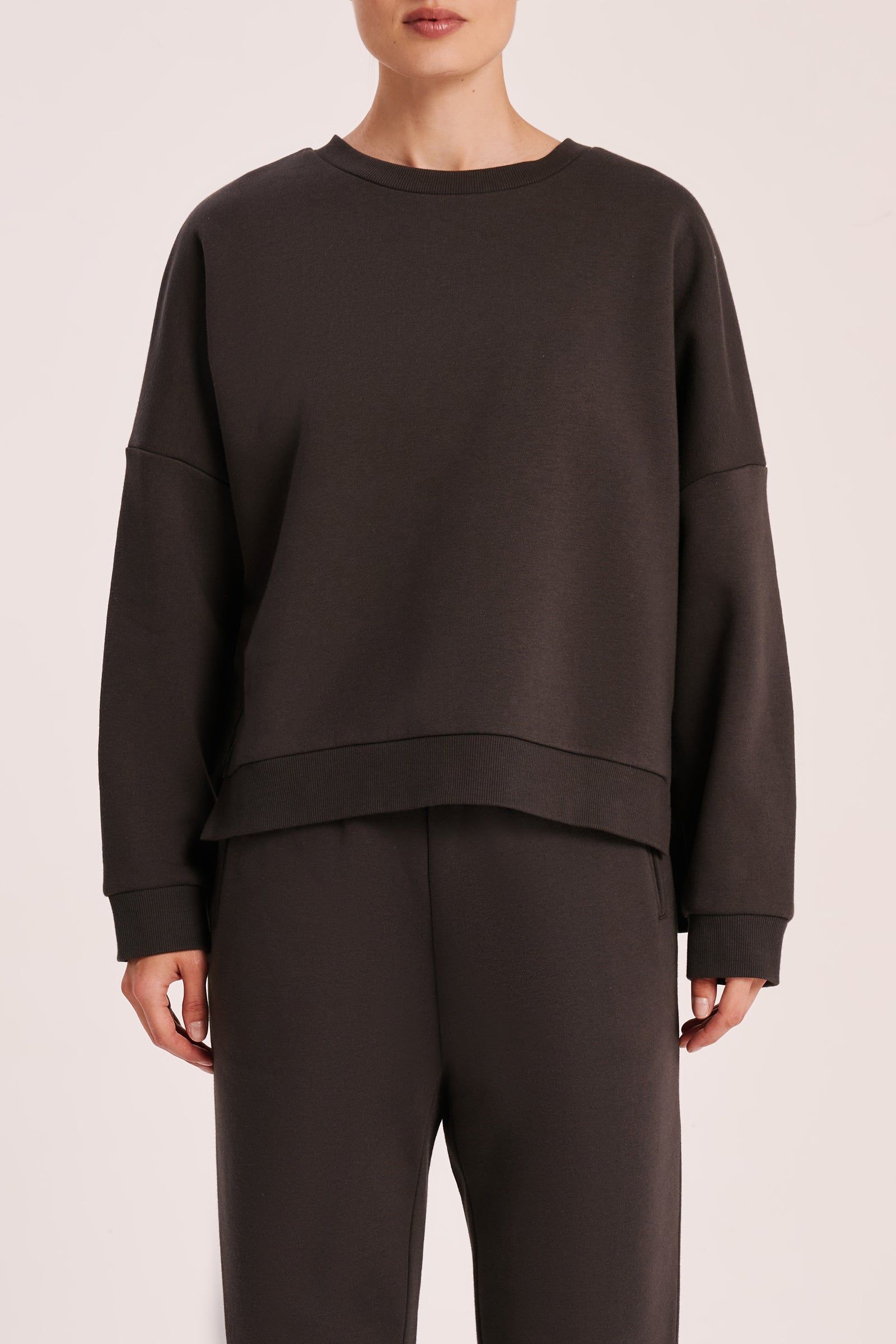 CARTER CLASSIC OVERSIZED SWEAT & TRACKPANT SET sold by Nude Lucy product image thumbnail 2