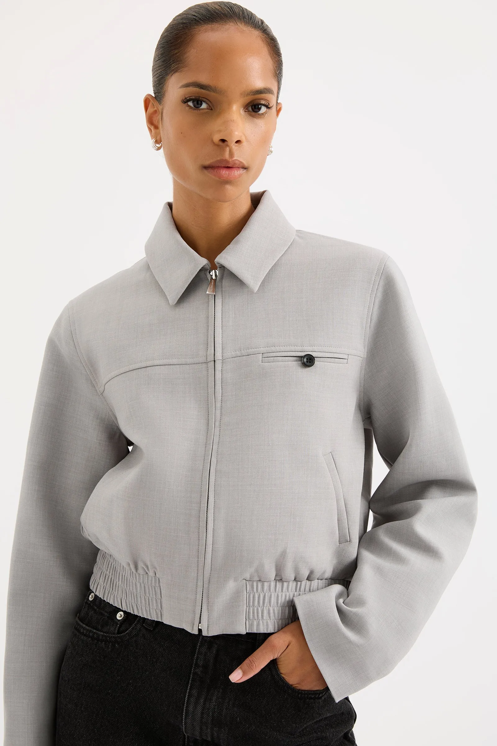 ELENA BOMBER JACKET sold by Nude Lucy product image thumbnail 5