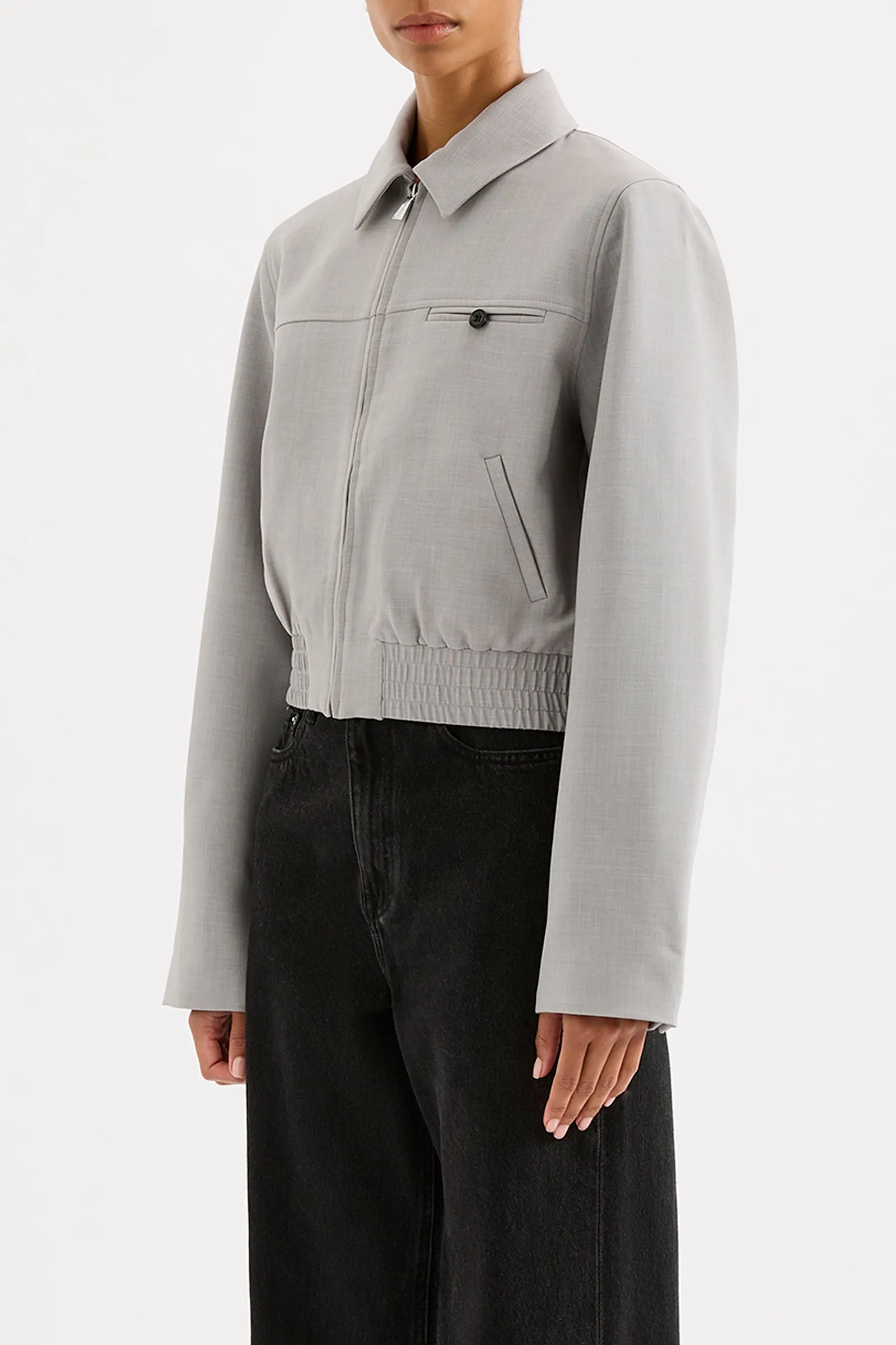 ELENA BOMBER JACKET sold by Nude Lucy product image thumbnail 3