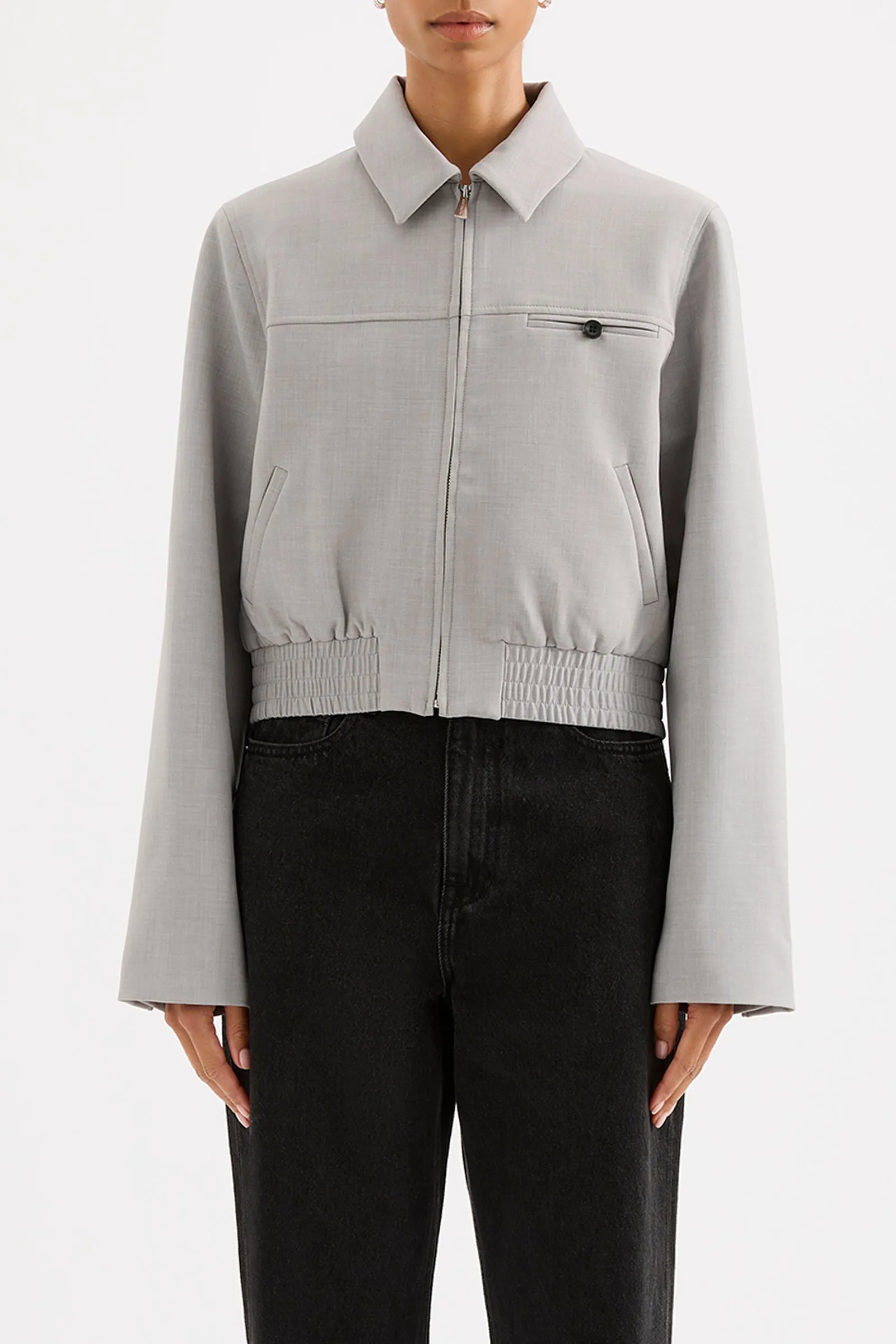 ELENA BOMBER JACKET sold by Nude Lucy product image thumbnail 2