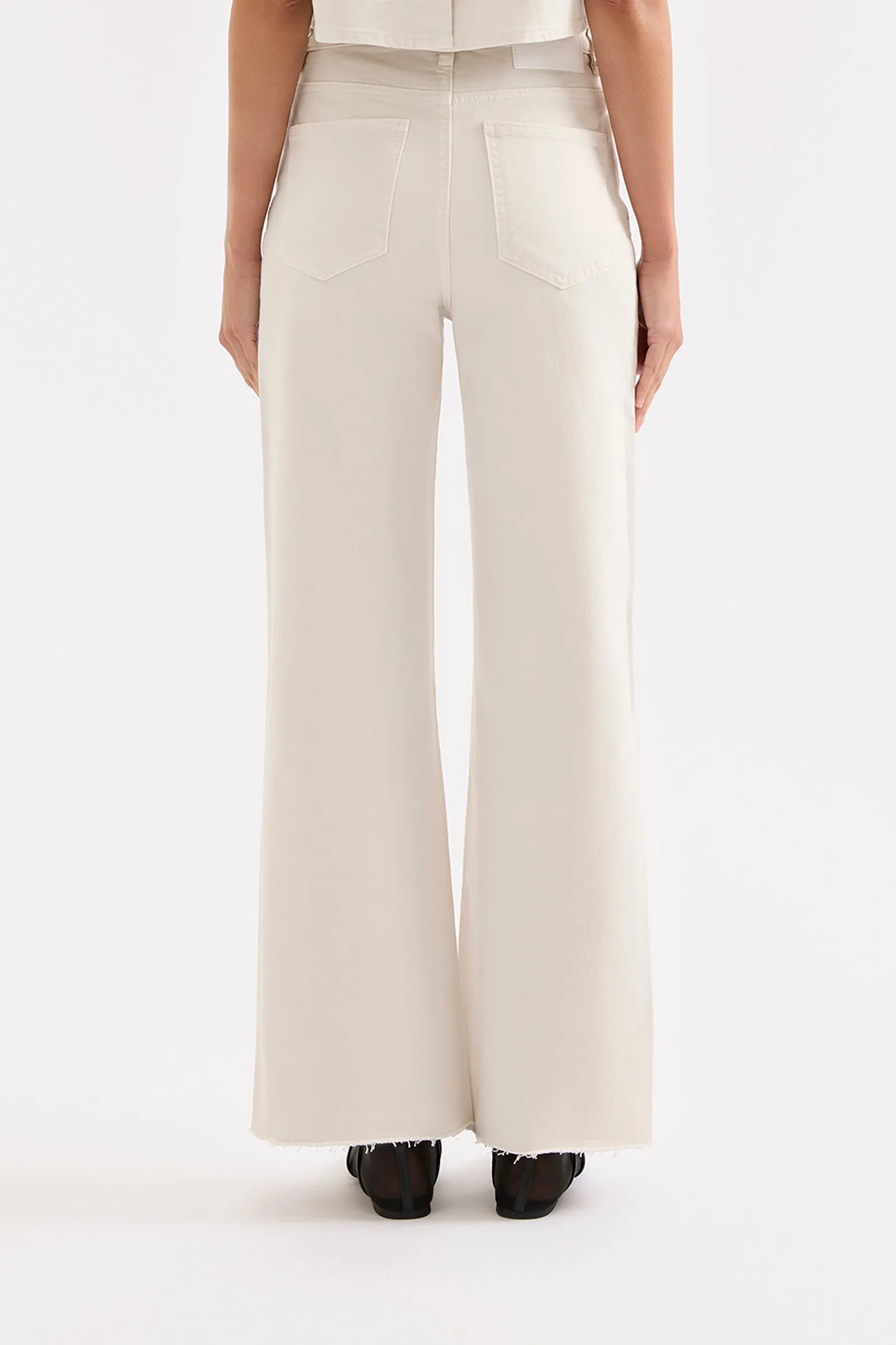 CALI STRETCH WIDE LEG JEAN sold by Nude Lucy product image thumbnail 4