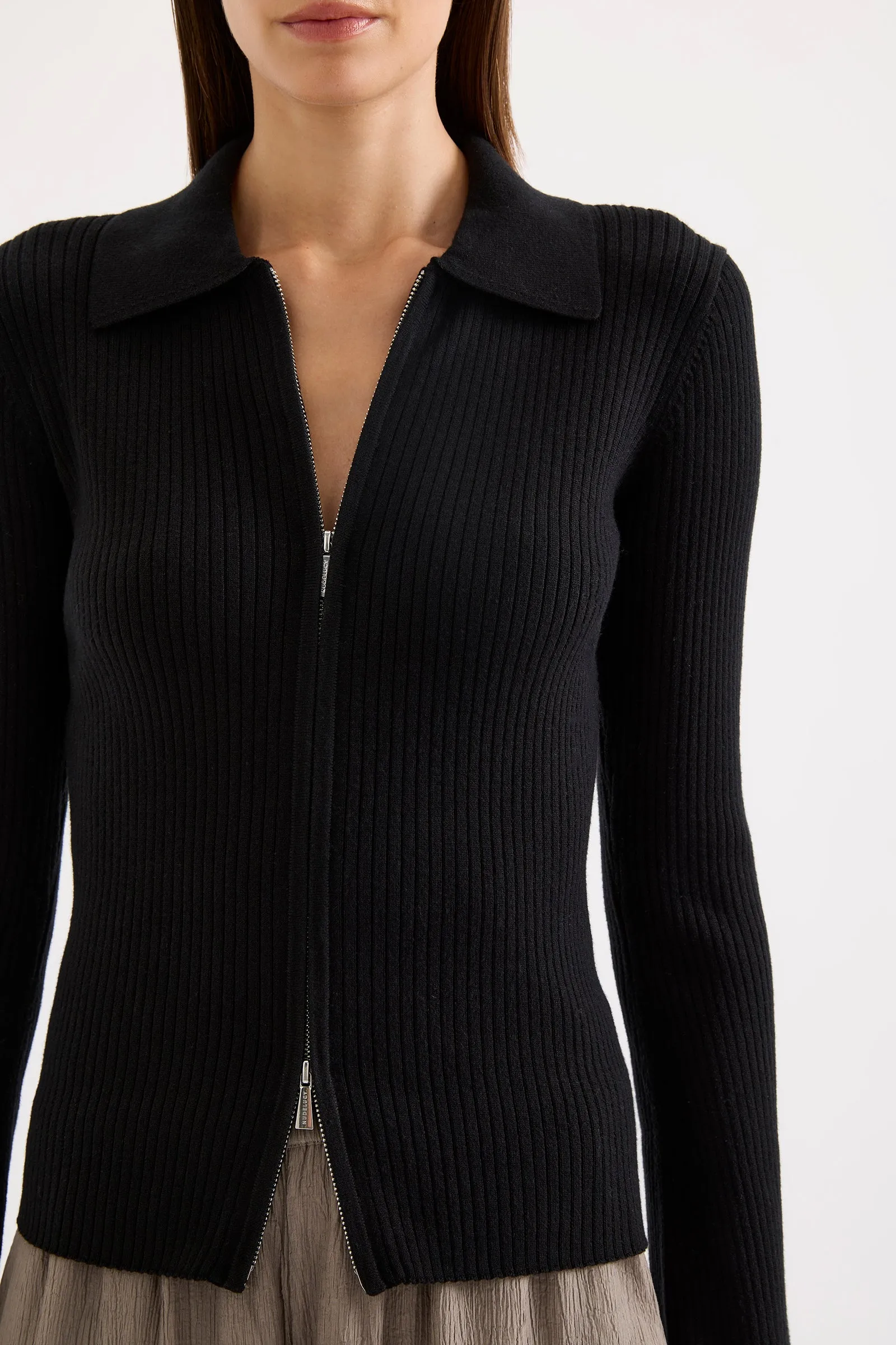 BETINA ZIP FRONT KNIT sold by Nude Lucy product image thumbnail 5