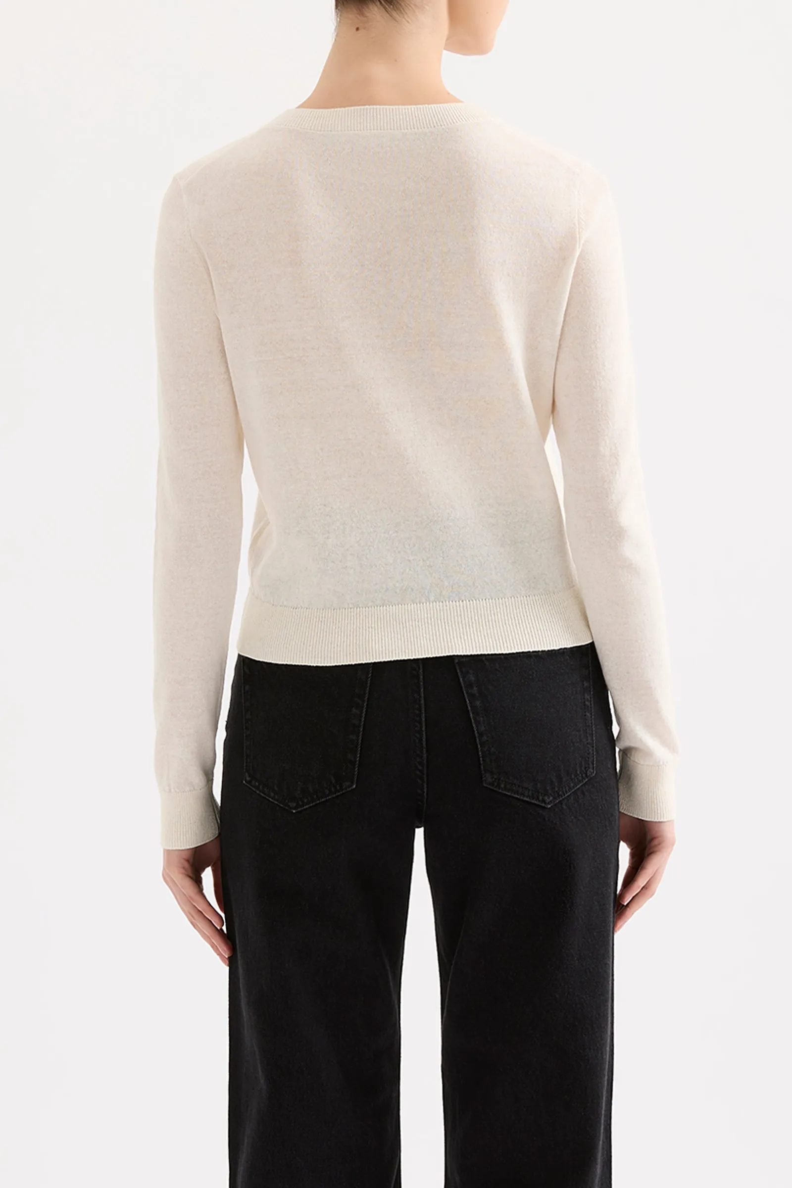 LOUIE LINEN BLEND CARDIGAN sold by Nude Lucy product image thumbnail 4